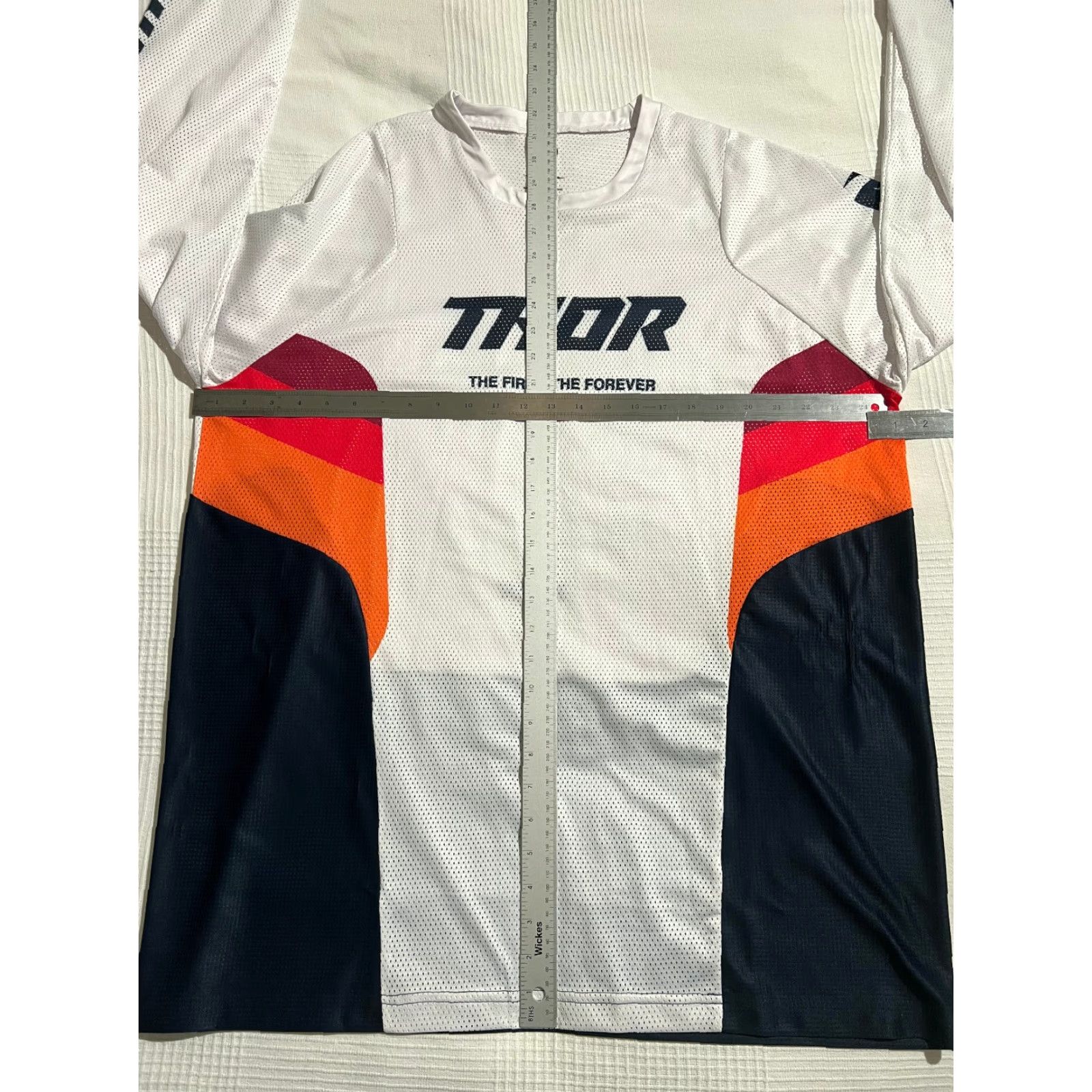 Vintage **VINTAGE THOR WHITE 2XL MOTOCROSS T-SHIRT** User: Vintage THOR WHITE 2XL MOTOCROSS T-SHIRT Size US XXL / EU 58 / 5 - 6 Thumbnail
