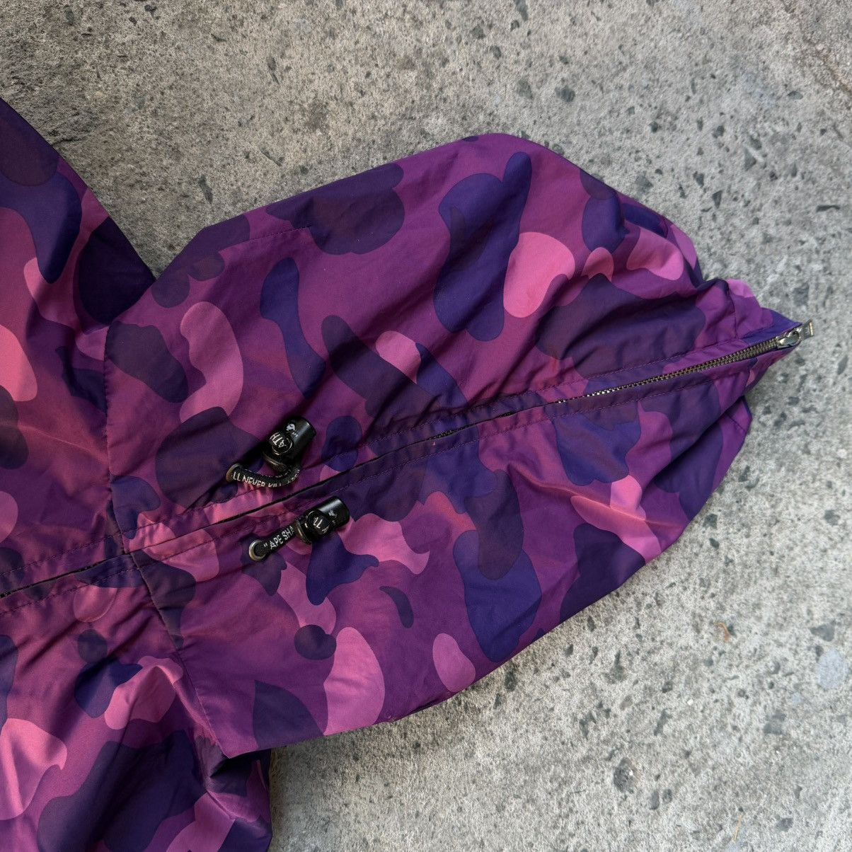 Bape OG BAPE NYLON FULL ZIP PURPLE CAMO Size US M / EU 48-50 / 2 - 9 Thumbnail