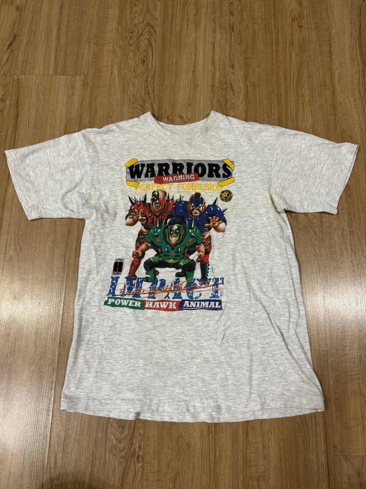 Vintage VINTAGE JAPAN PRO WRESTLING ULTIMATE TSHIRT Size US L / EU 52-54 / 3 - 1 Thumbnail