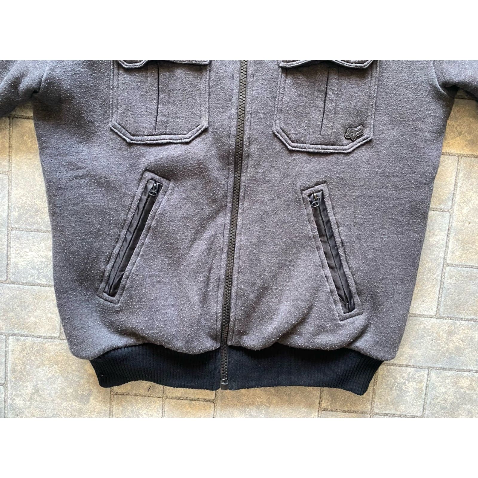 Vintage Fox Hoodie Full Zip Men’s Small S Gray Sasquatch Size US S / EU 44-46 / 1 - 3 Thumbnail