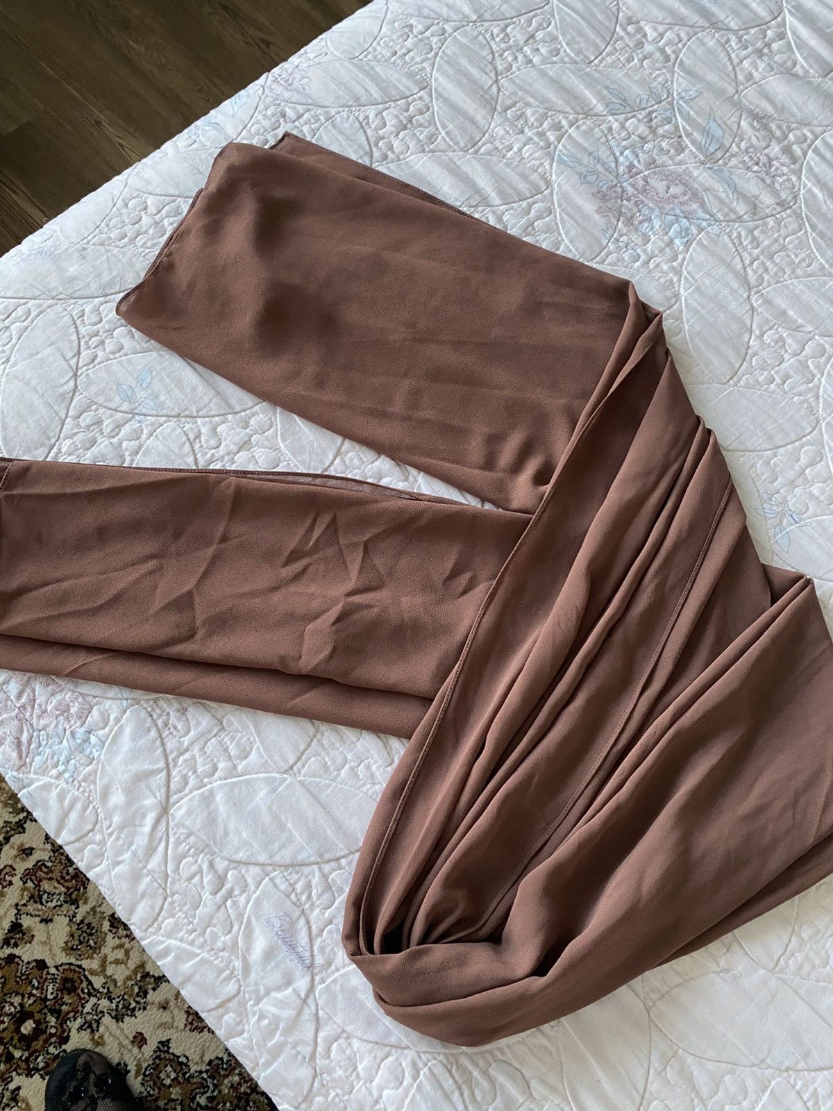 Other VOILE CHIC Chiffon Mocha Brown Hijab Scarf For Women Size ONE SIZE - 4 Thumbnail