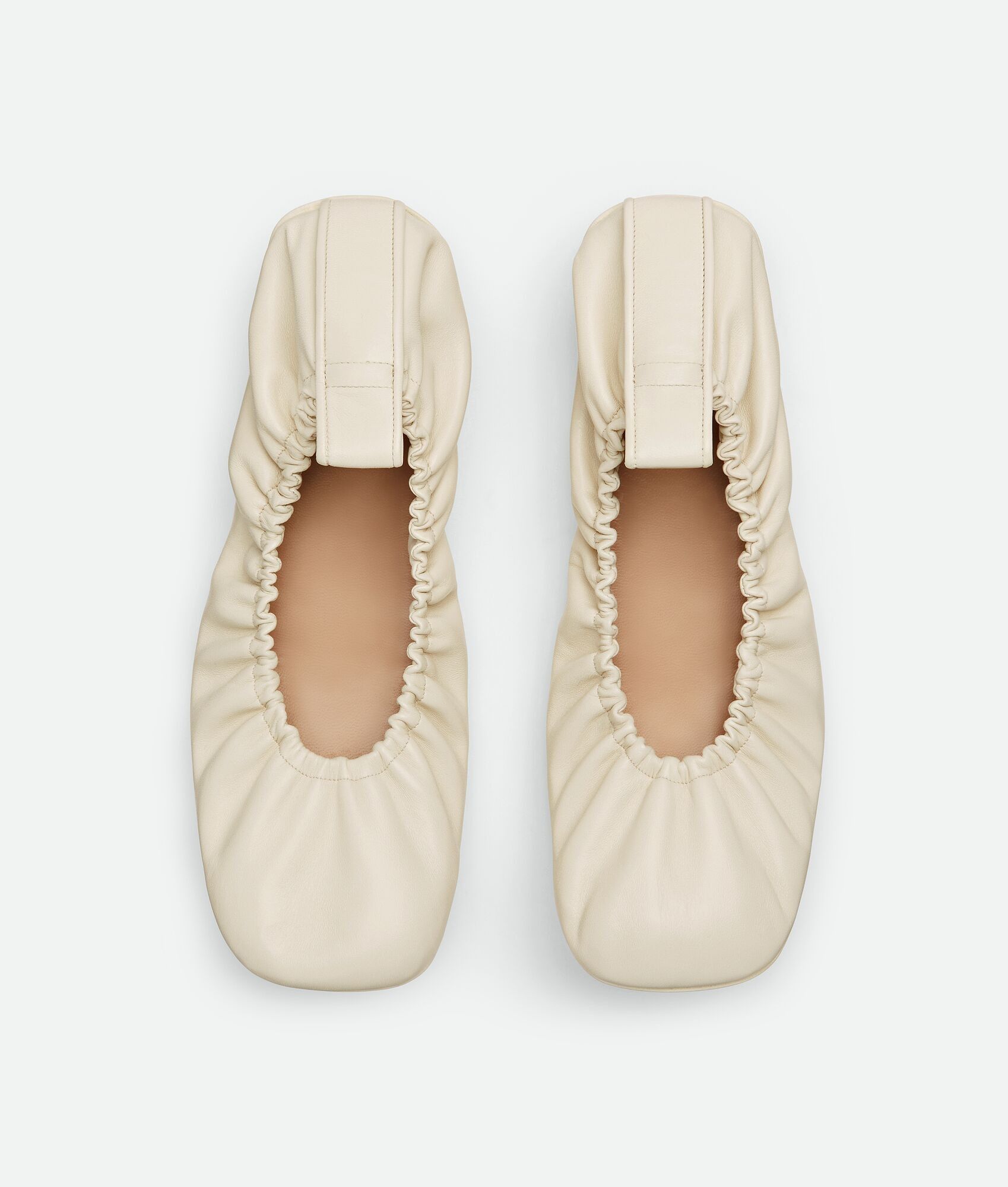 Bottega Veneta o1s1rm1025 Shore Ballerina in Sea Salt Size US 10 / IT 40 - 4 Thumbnail