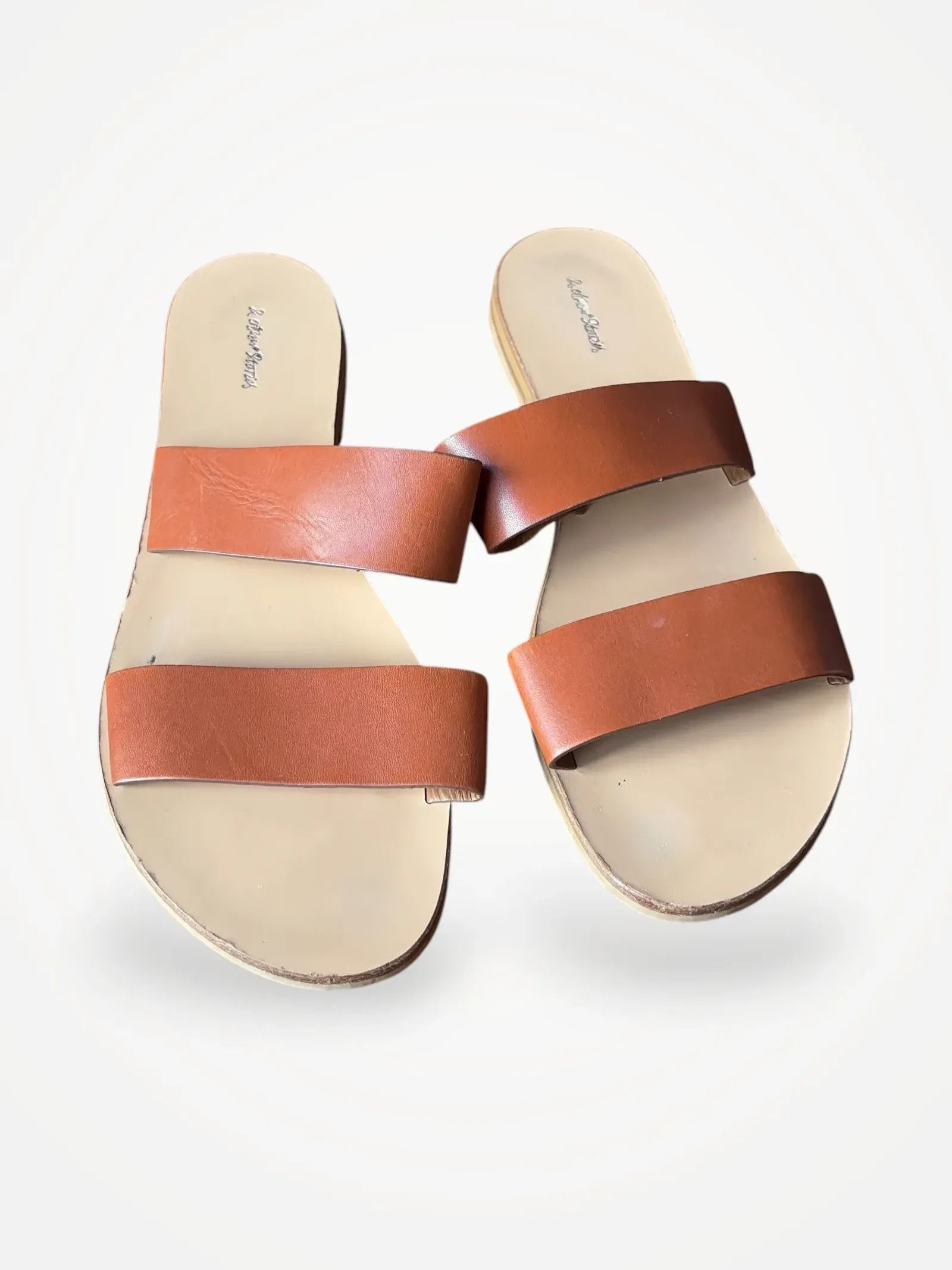 & Other Stories & Other Stories Läderslides Sandals Size US 9 / IT 39 - 1 Thumbnail