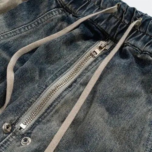 Jean VIBE Unisex Multi-pockets Drawstring Jeans Size US 31 - 8 Thumbnail