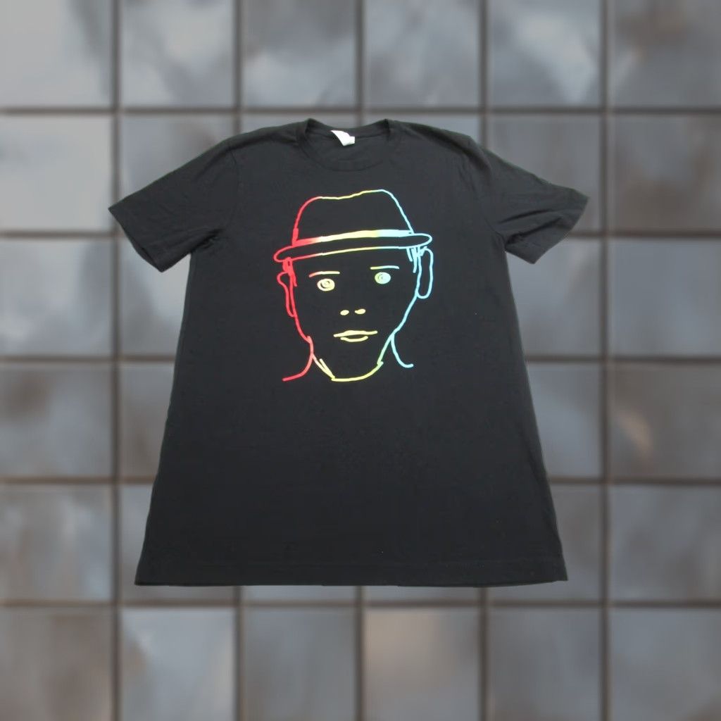 Vintage VINTAGE? (No) Jason Mraz Shirt Mens Medium Black Graphic Tee Concert 90s Neon Face Music Bella+Canvas T-Shirt Men M Black Graphic Print Shirts Size US M / EU 48-50 / 2 - 1 Thumbnail