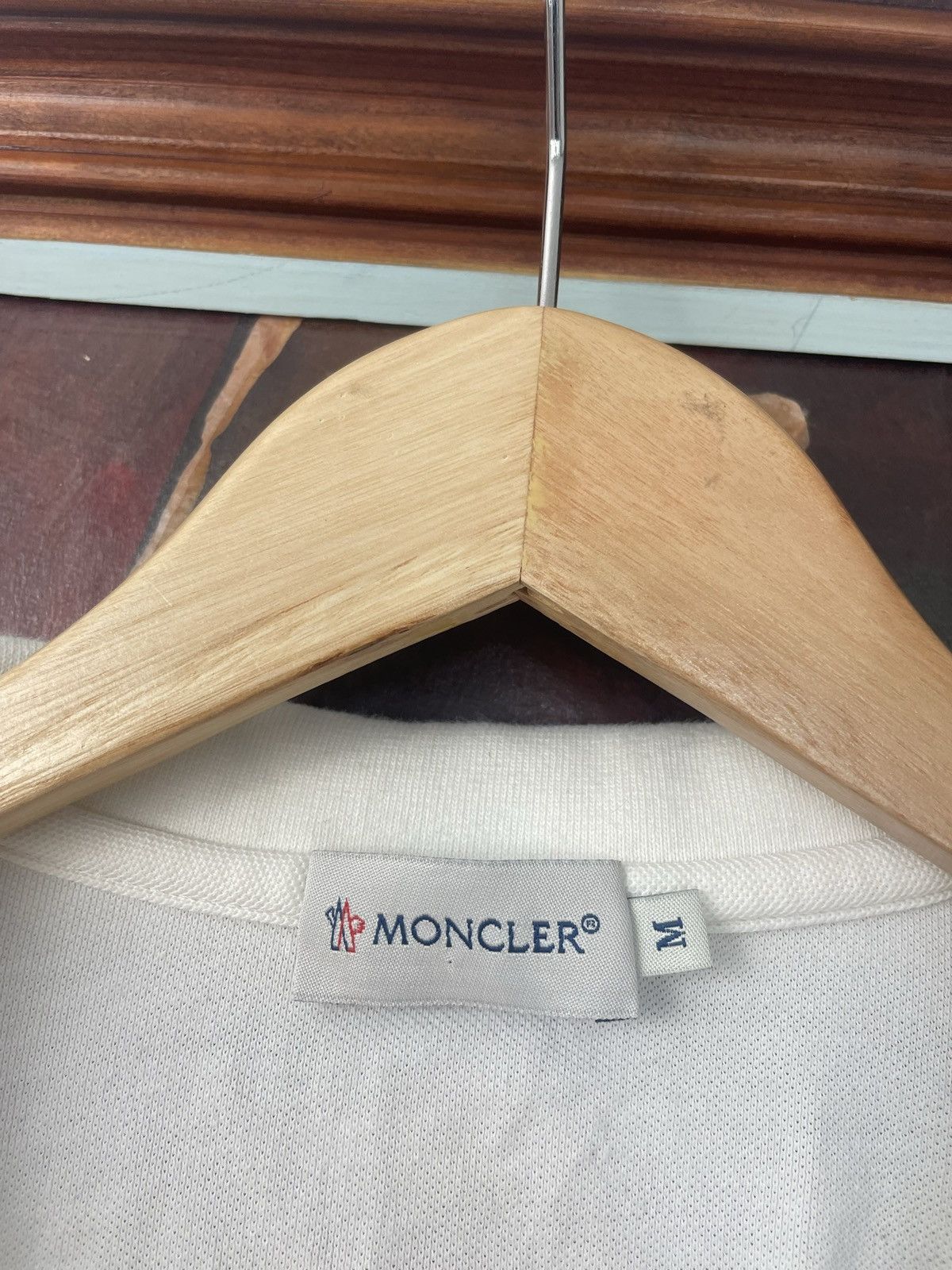 Moncler Moncler polo tee women logo designer y2k luxury high end Size M / US 6-8 / IT 42-44 - 3 Thumbnail