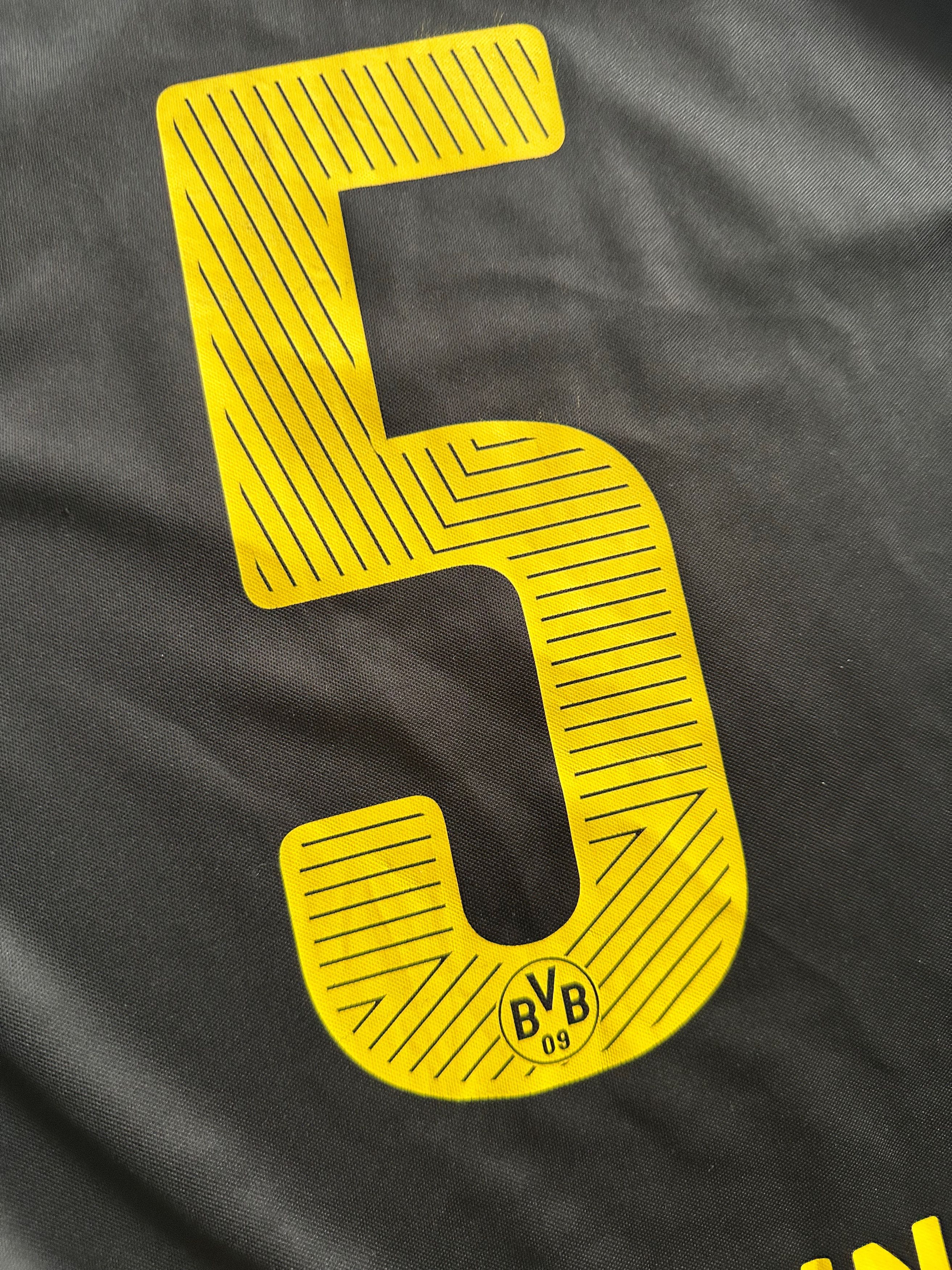 Puma 2014 Puma Borussia Dortmund Soccer Jersey Football Shirt Size US S / EU 44-46 / 1 - 9 Thumbnail