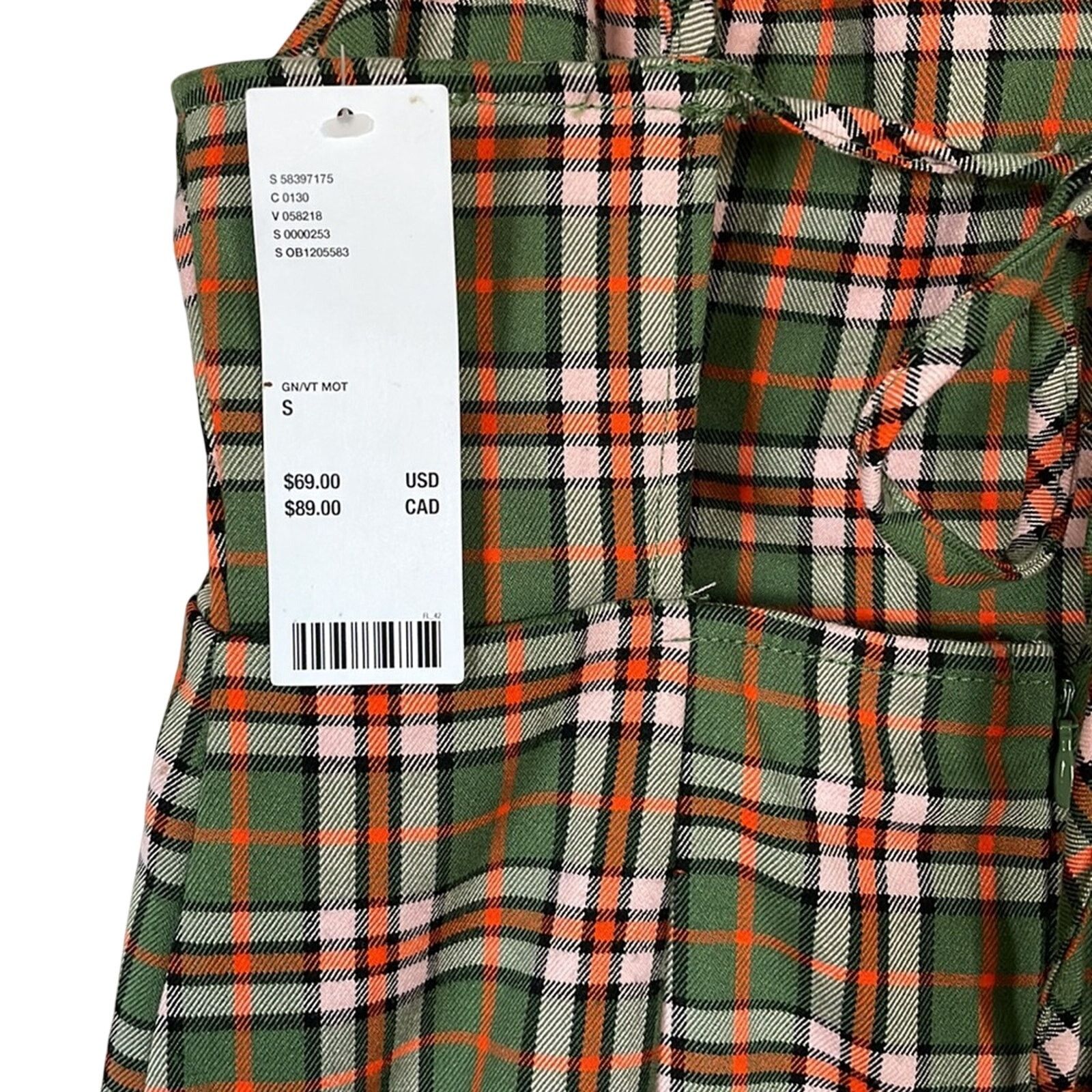 Urban Outfitters Urban Outfitters Plaid Preppy Mini Dress Size Small Size S / US 4 / IT 40 - 7 Thumbnail