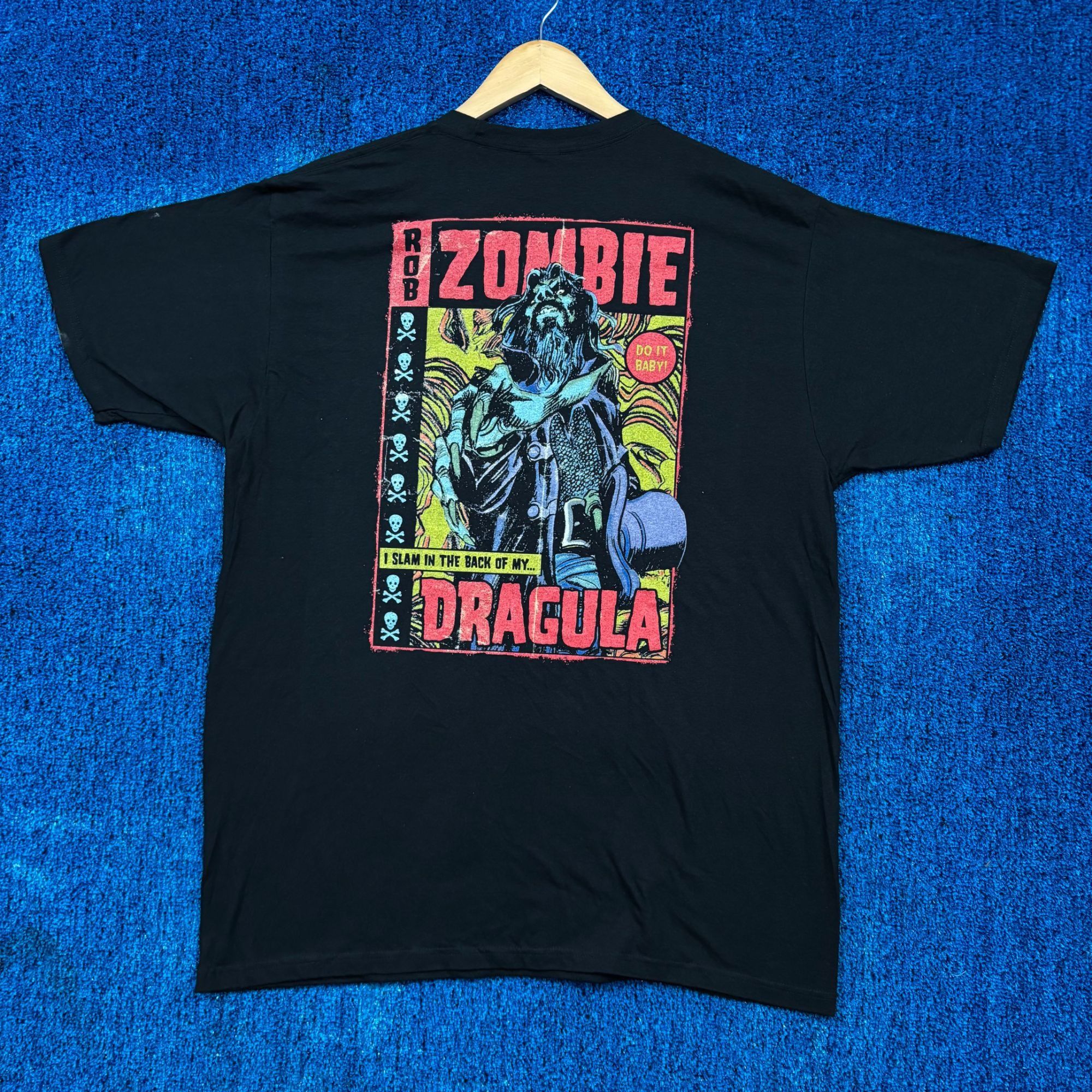 Band Tees Rob Zombie Dragula Comic Book Hellbilly Deluxe Album Tee 2XL Size US XXL / EU 58 / 5 - 1 Thumbnail