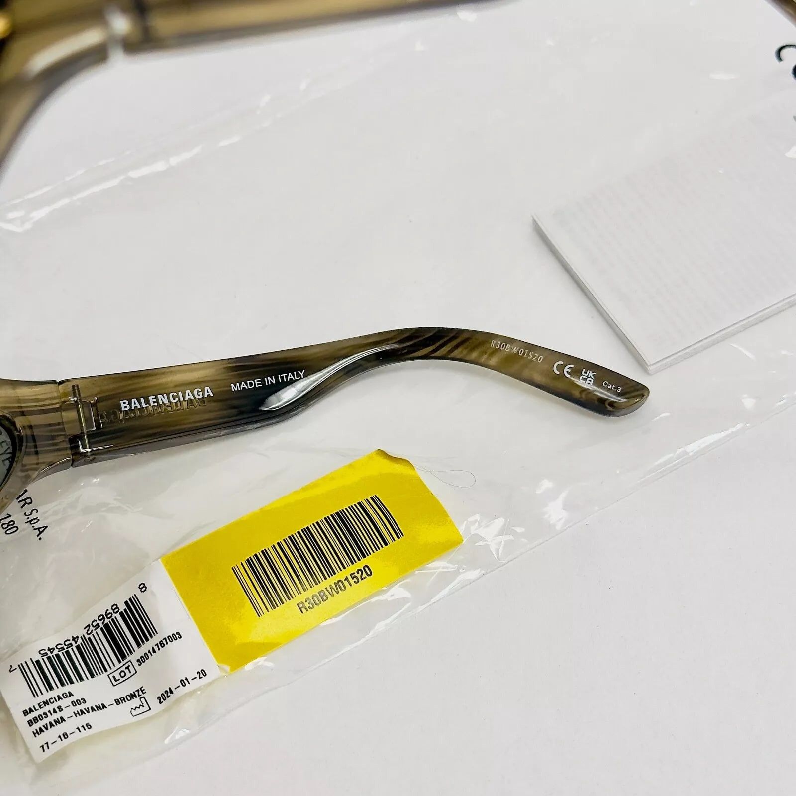 Balenciaga BALENCIAGA FENNEC 0314 Bronze Horn 003 Fashion BB0314 Size ONE SIZE - 8 Thumbnail