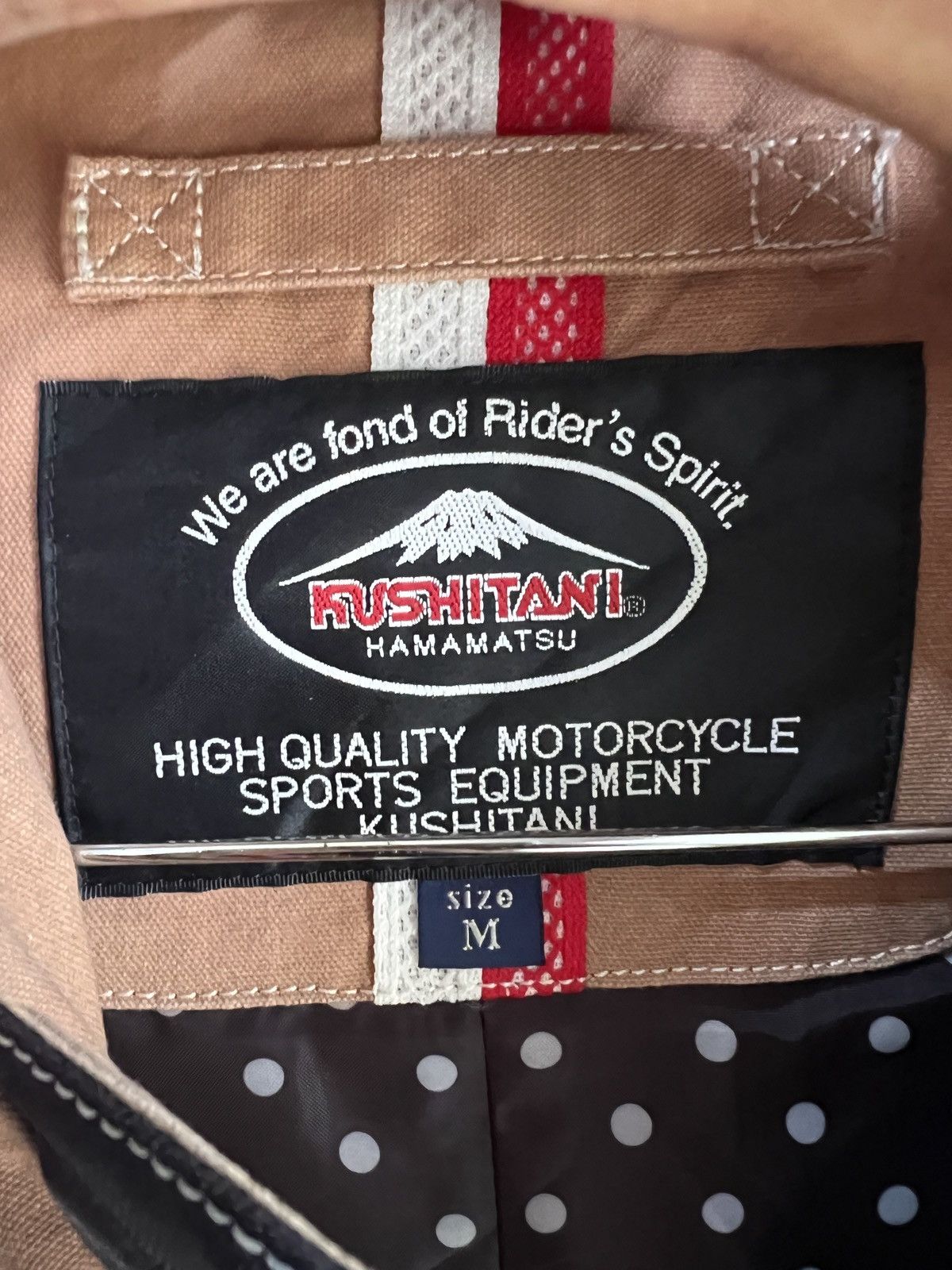 Japanese Brand 🔥Kushitani Hamamatsu Bike Jacket With Pad Size S / US 4 / IT 40 - 13 Thumbnail