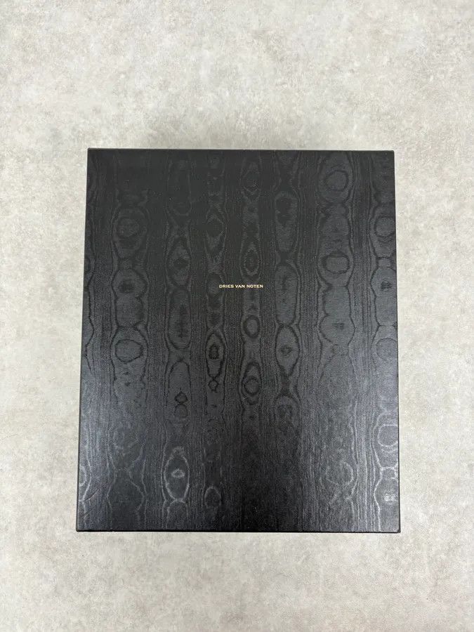 Dries Van Noten Dries Van Noten Black Classy Premium Leather Derby Shoes Size US 12 / EU 45 - 10 Thumbnail