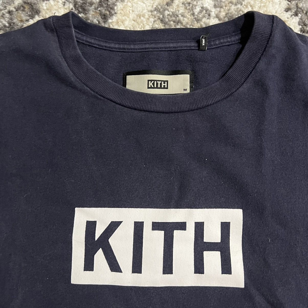 Kith Kith Classic Logo Tee Navy Blue Size US M / EU 48-50 / 2 - 2 Thumbnail