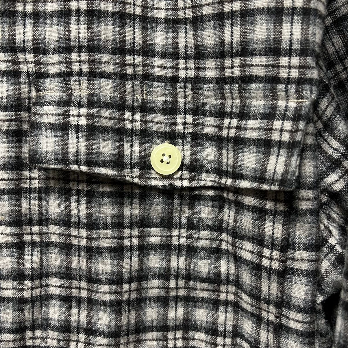 Allsaints AllSaints Burbank Flannel Shirt Button Up Overshirt Size US M / EU 48-50 / 2 - 5 Thumbnail