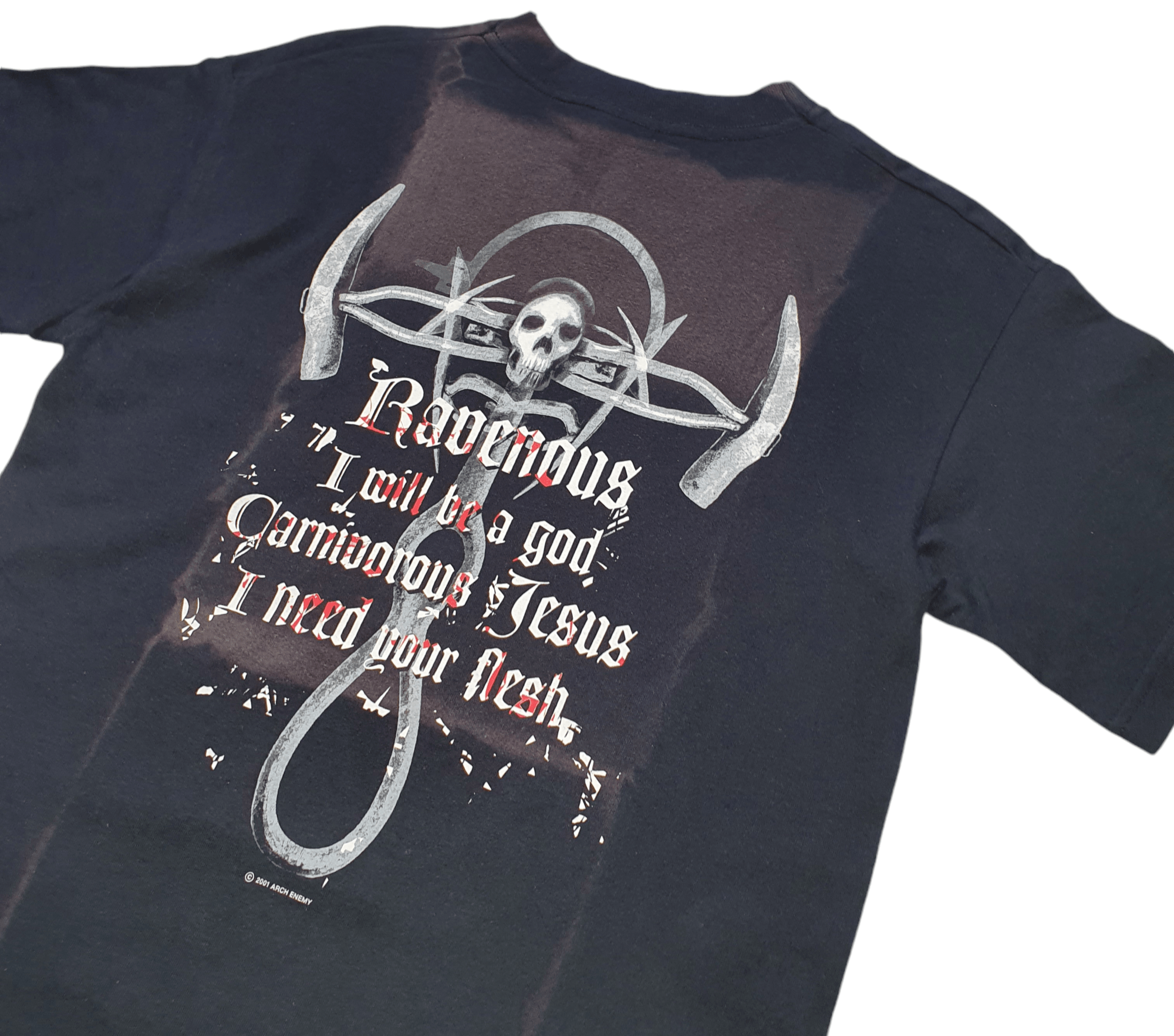 Band Tees × Vintage ARCH ENEMY 2001 Ravenous y2k metal T shirt size Small Size US S / EU 44-46 / 1 - 6 Thumbnail