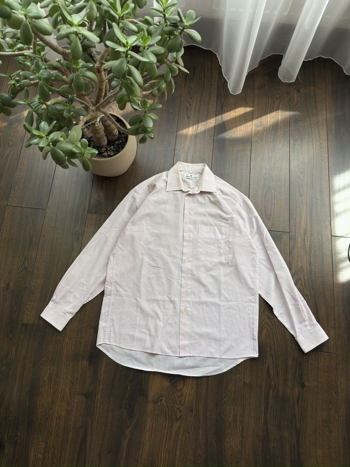 Pierre Balmain Vintage Pierre Balmain Button Shirt Size US L / EU 52-54 / 3 - 2 Thumbnail