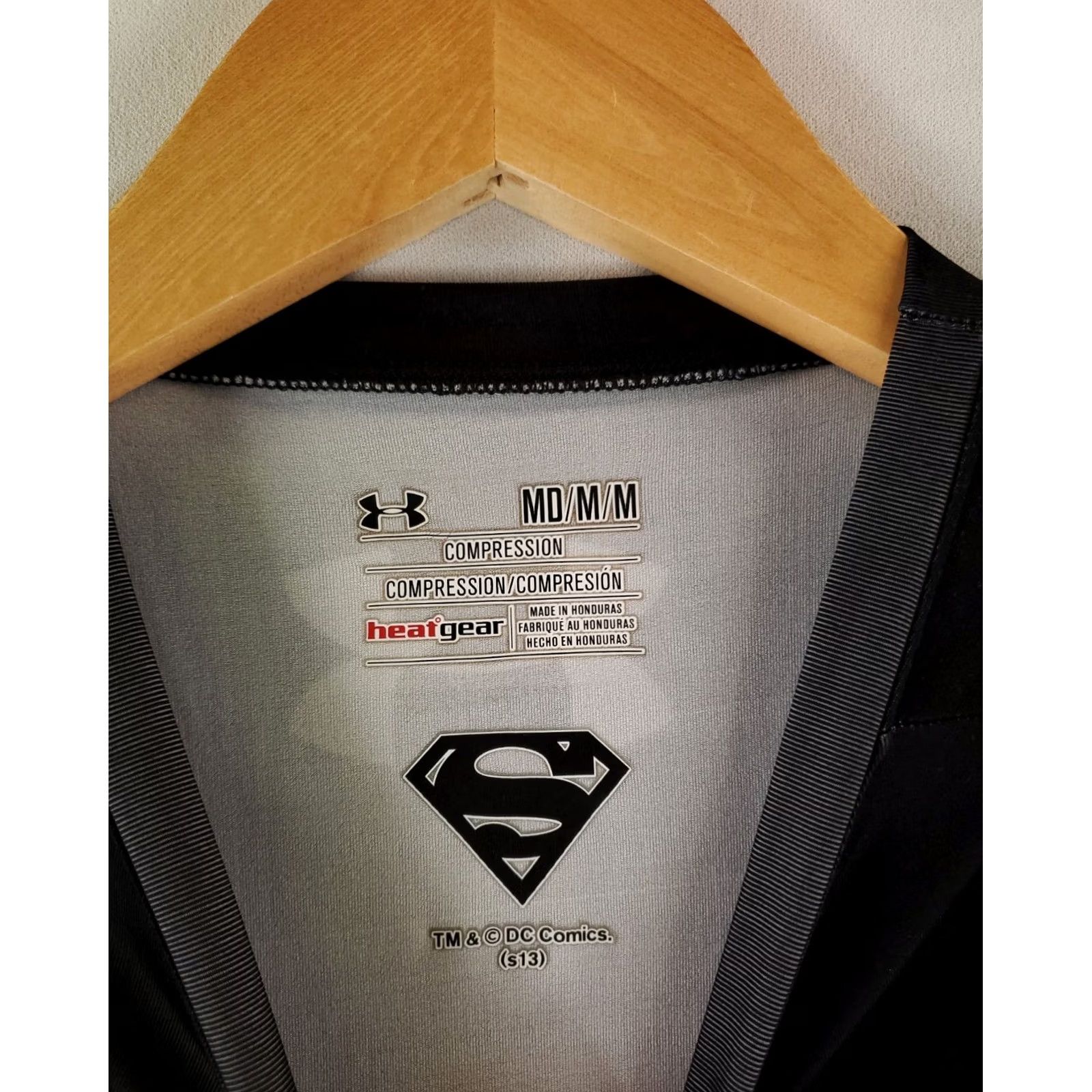 Under Armour Under Armour Shirt Superman Compression Heatgear Black Long Sleeve Mens M Size US M / EU 48-50 / 2 - 3 Thumbnail