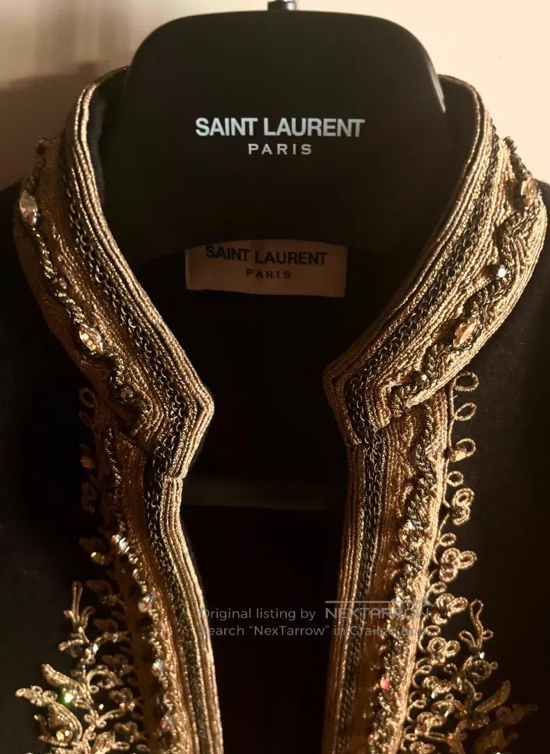 Saint Laurent Paris Saint Laurent Paris Palace Water Droplet Jacket i Size US S / EU 44-46 / 1 - 7 Thumbnail