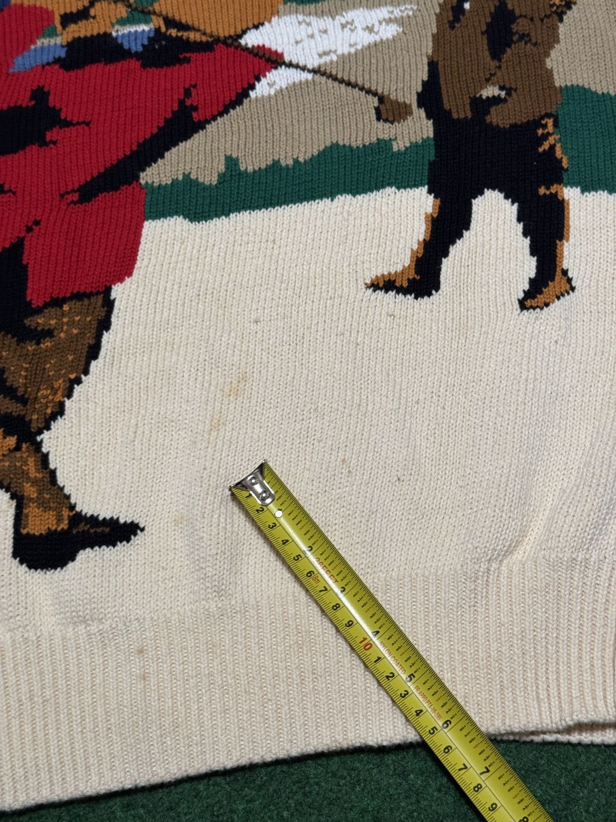 Hathaway Golf Vintage Hathaway Golf Sweater Medium Hand Intarsia 90's Knit Size US M / EU 48-50 / 2 - 5 Thumbnail