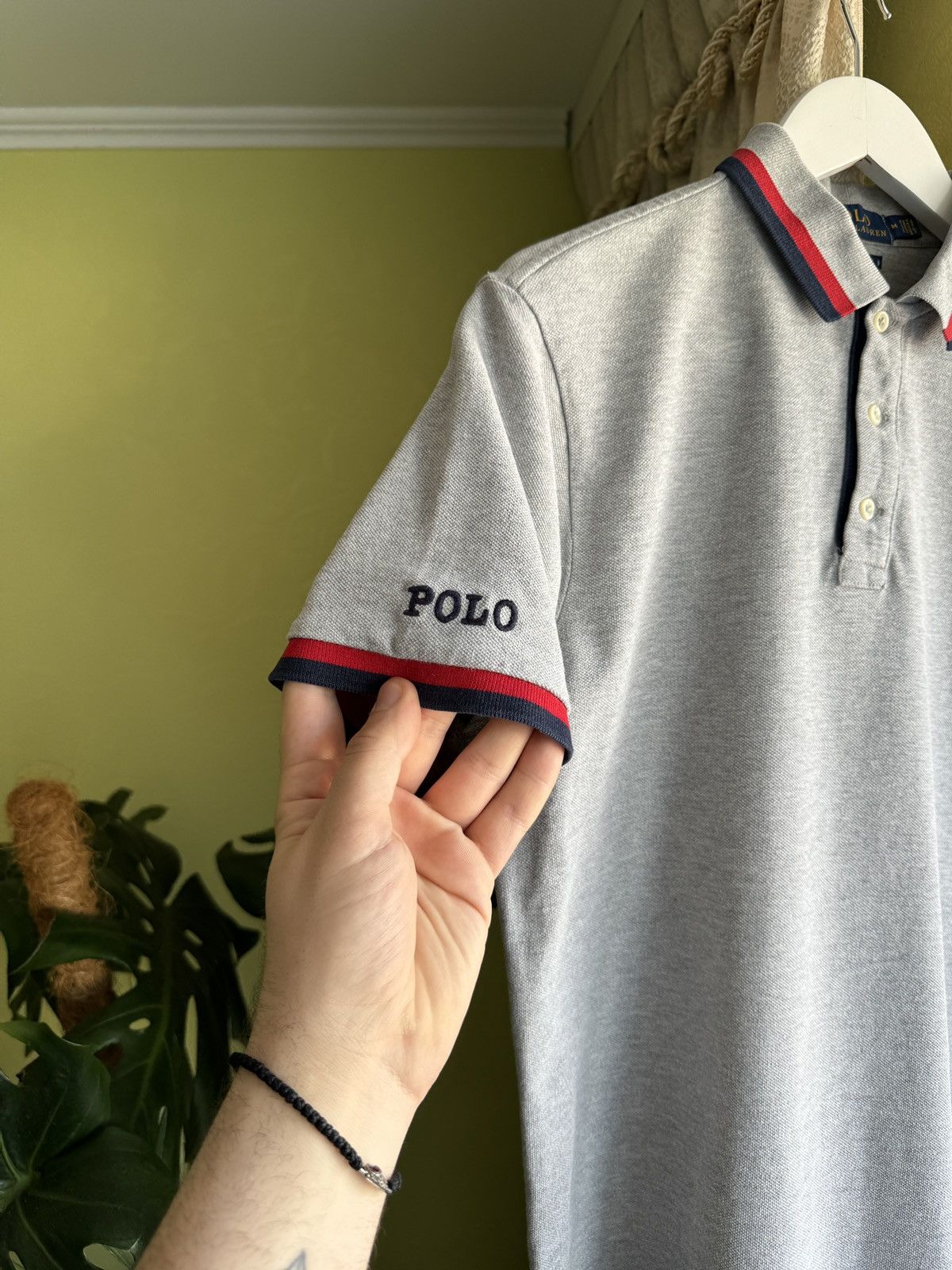 Polo Ralph Lauren Polo Ralph Lauren Grey Shirt Polo Embroidered Size US M / EU 48-50 / 2 - 5 Thumbnail