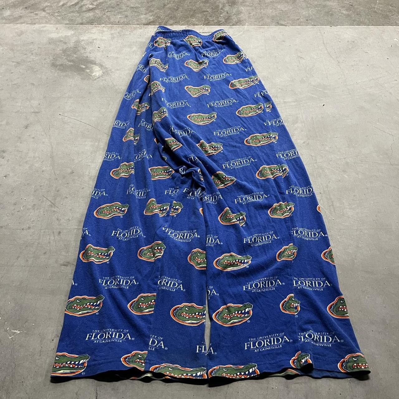 Vintage Vintage Y2K Baggy Florida Gators Pajama Pants sweatpants! Size US 40 / EU 56 - 2 Thumbnail