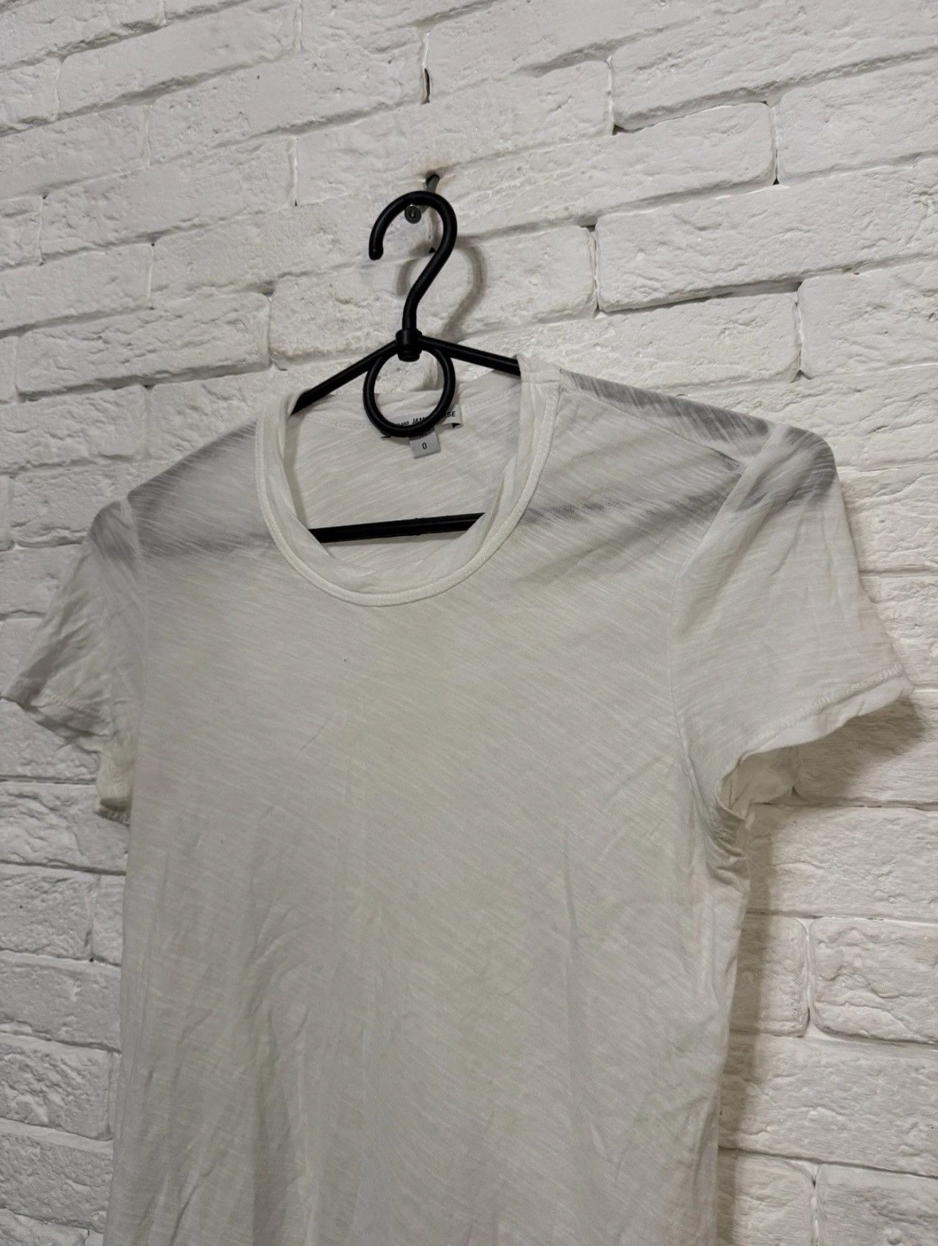 James Perse James Perse Standart Women T-shirt Crew Neck USA Made Sz 0 Size XS / US 0-2 / IT 36-38 - 2 Thumbnail