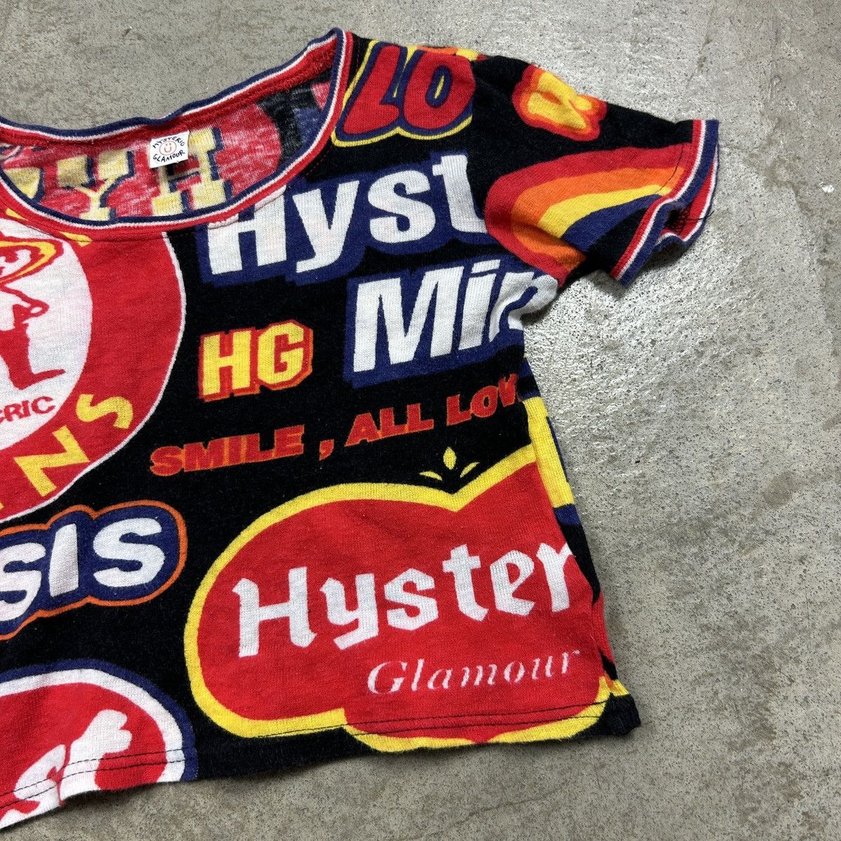 Hysteric Glamour 1990s Hysteric Mini Baby Tee Black Size XS / US 0-2 / IT 36-38 - 8 Thumbnail