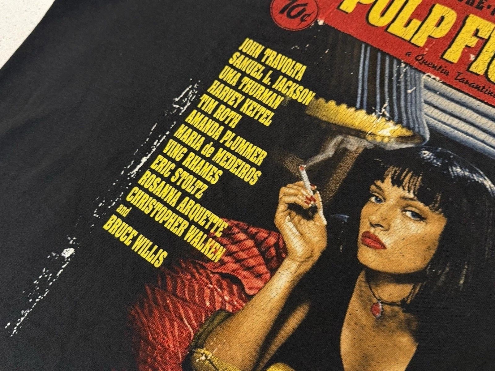 Other Vintage 1994 Pulp Fiction Quintin Tarantino Tee Shirt S Size US XL / EU 56 / 4 - 8 Thumbnail