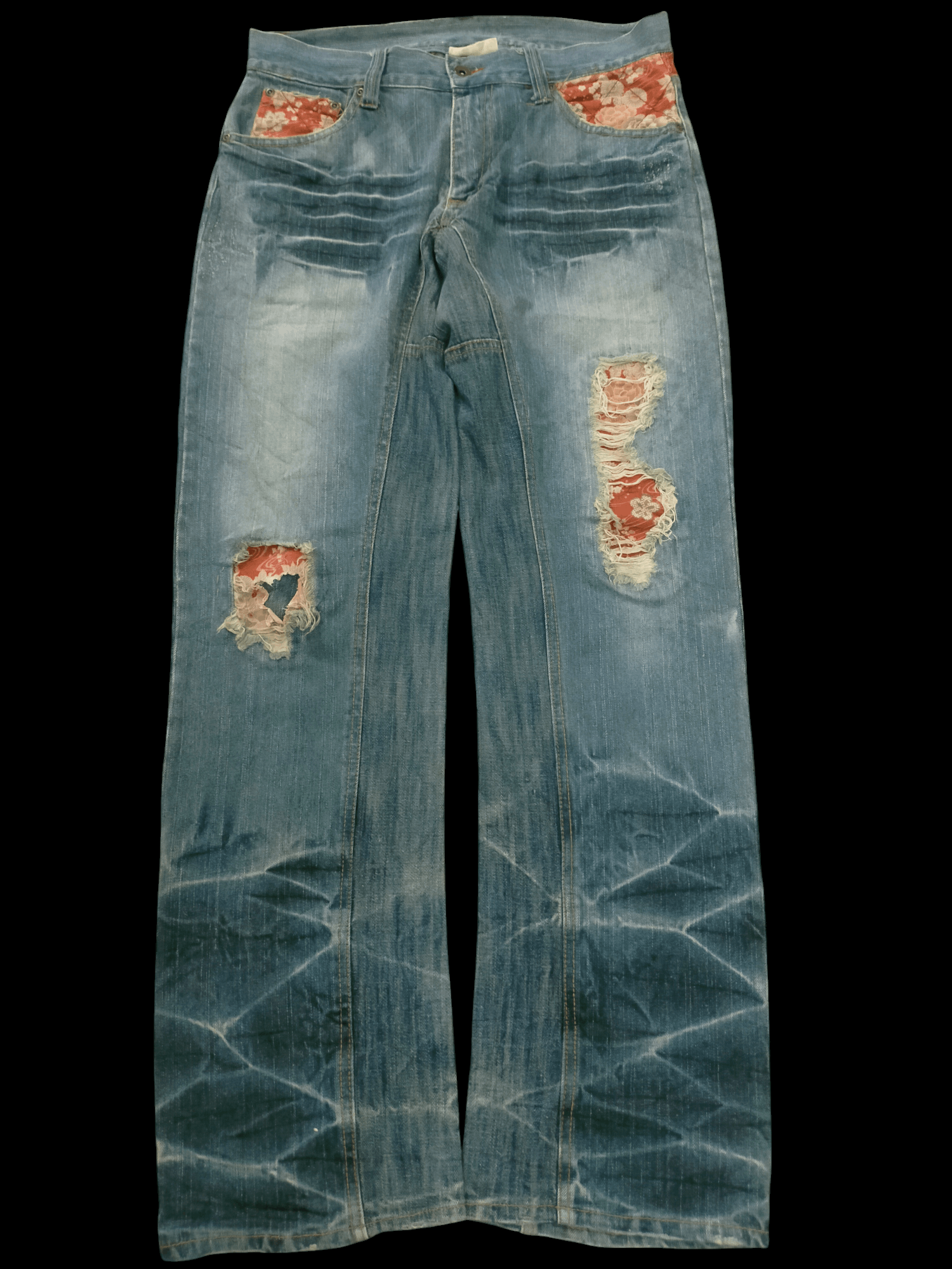 14th Addiction 🔥Karakuri Inspired by Gumu Distressed Insane Jeans Size US 31 - 1 Thumbnail