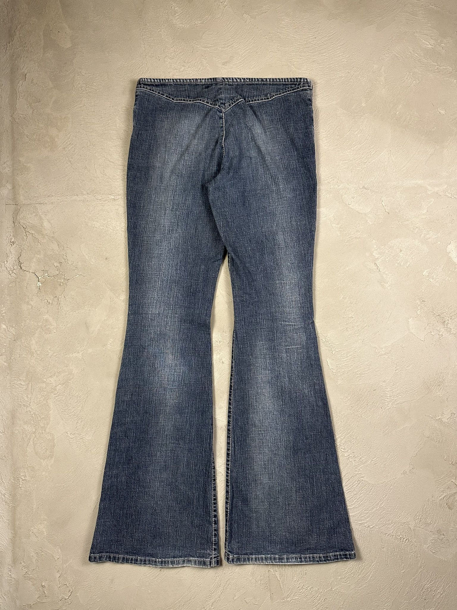 Japanese Brand Vintage Y2k Flaired Japanese Oversized Denim Pants Size US 32 / EU 48 - 6 Thumbnail
