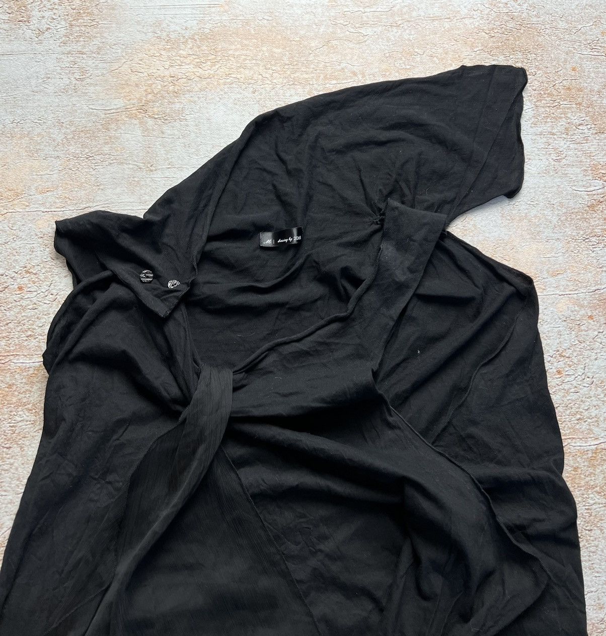 Japanese Brand × Yohji Yamamoto Vintage Japanese abstract tank top blouse Size S / US 4 / IT 40 - 4 Thumbnail