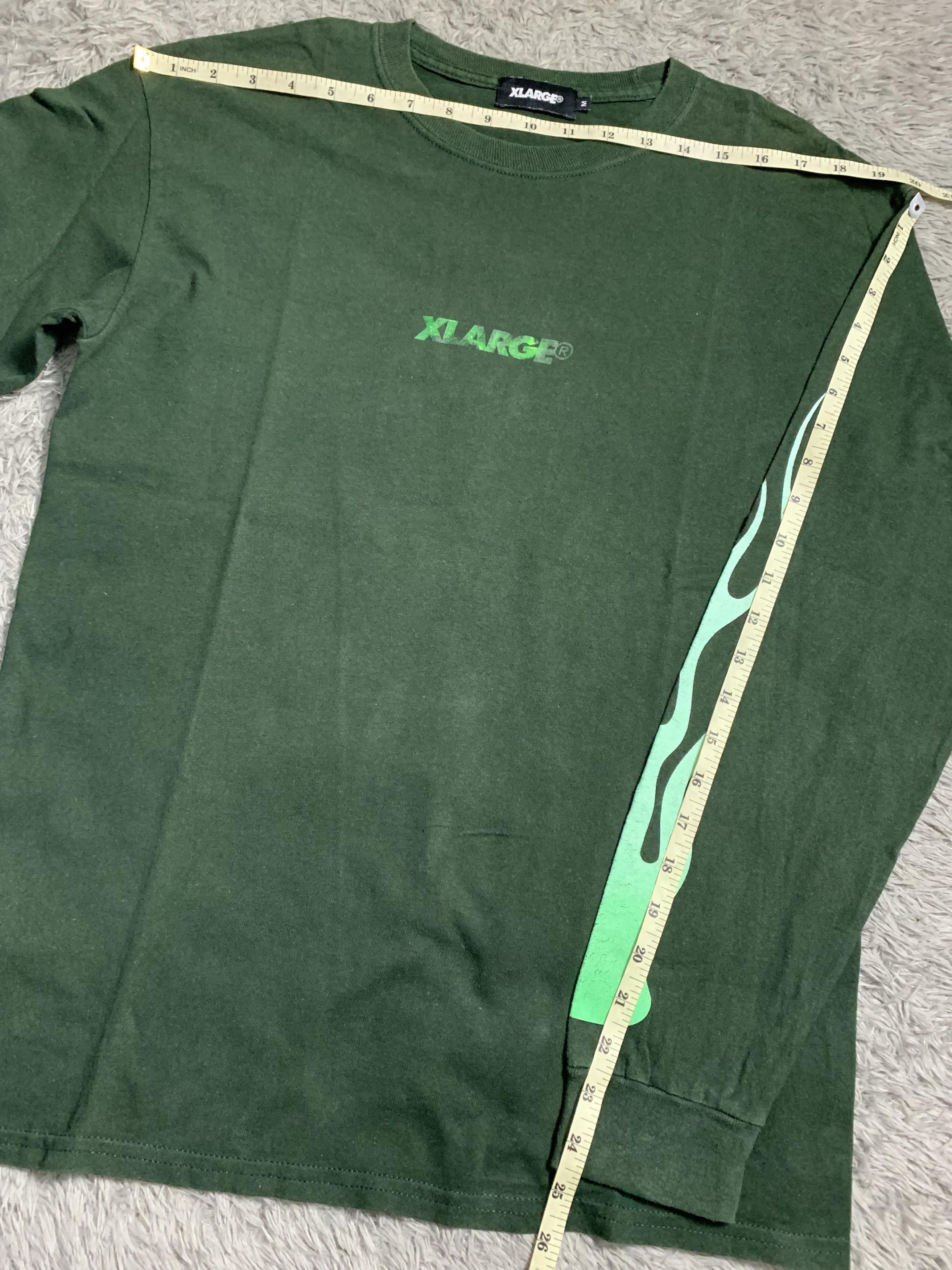 X-LARGE Vintage Flames Long Sleeve XLarge Street Wear Japan Market Size US M / EU 48-50 / 2 - 9 Thumbnail