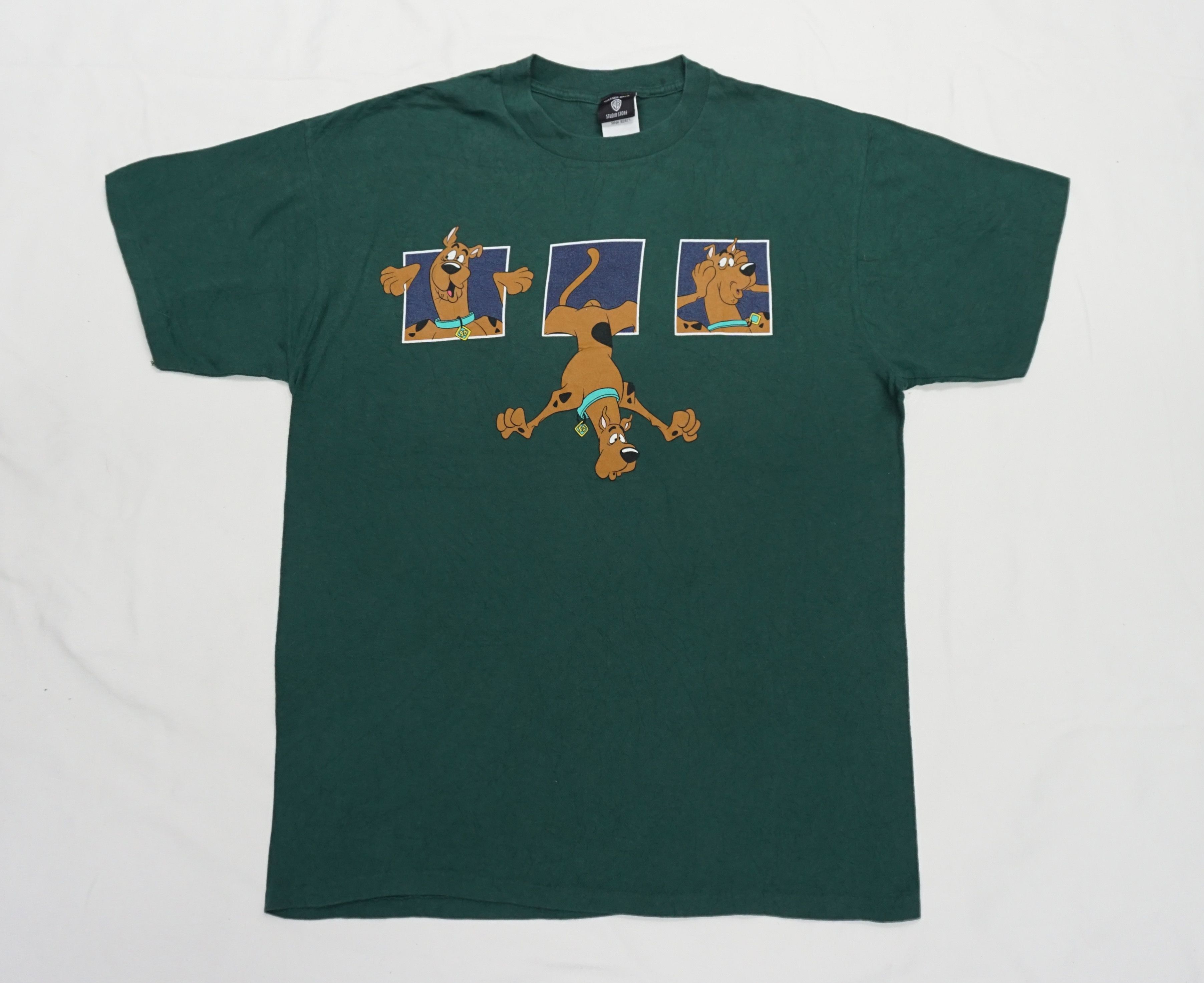 Cartoon Network × Mostly Heard Rarely Seen × Vintage 90's Cartoon Network Scooby-Doo Promo T-shirt Size US L / EU 52-54 / 3 - 1 Thumbnail