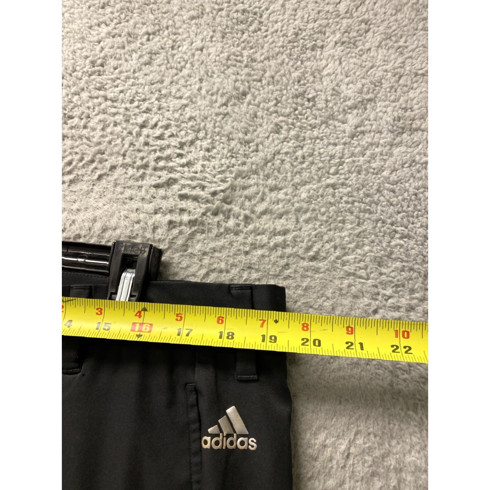 Adidas Adidas Golf Pants Mens 38x34 Black Performance Lightweight /0377 Pants Mens 38 Black Polyester Slim Straight Leg Size US 38 / EU 54 - 3 Thumbnail