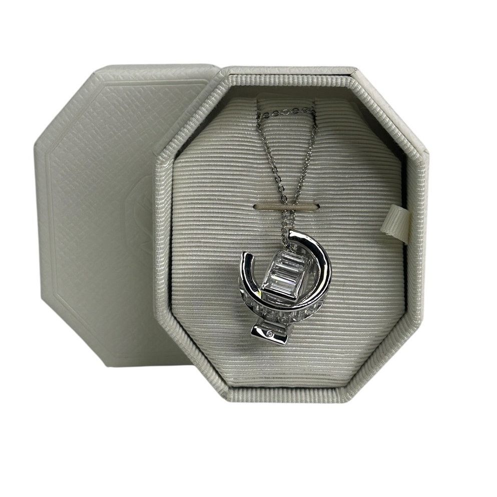 Swarovski Swarovski Matrix Pendant Baguette Cut Necklace Size ONE SIZE - 1 Thumbnail