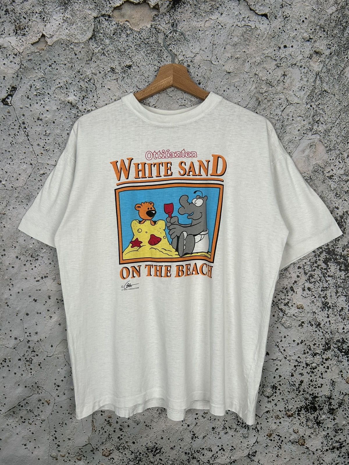 Vintage Vintage Cartoon Ottifanten Single Stitch Graphic Tee Size US L / EU 52-54 / 3 - 1 Thumbnail
