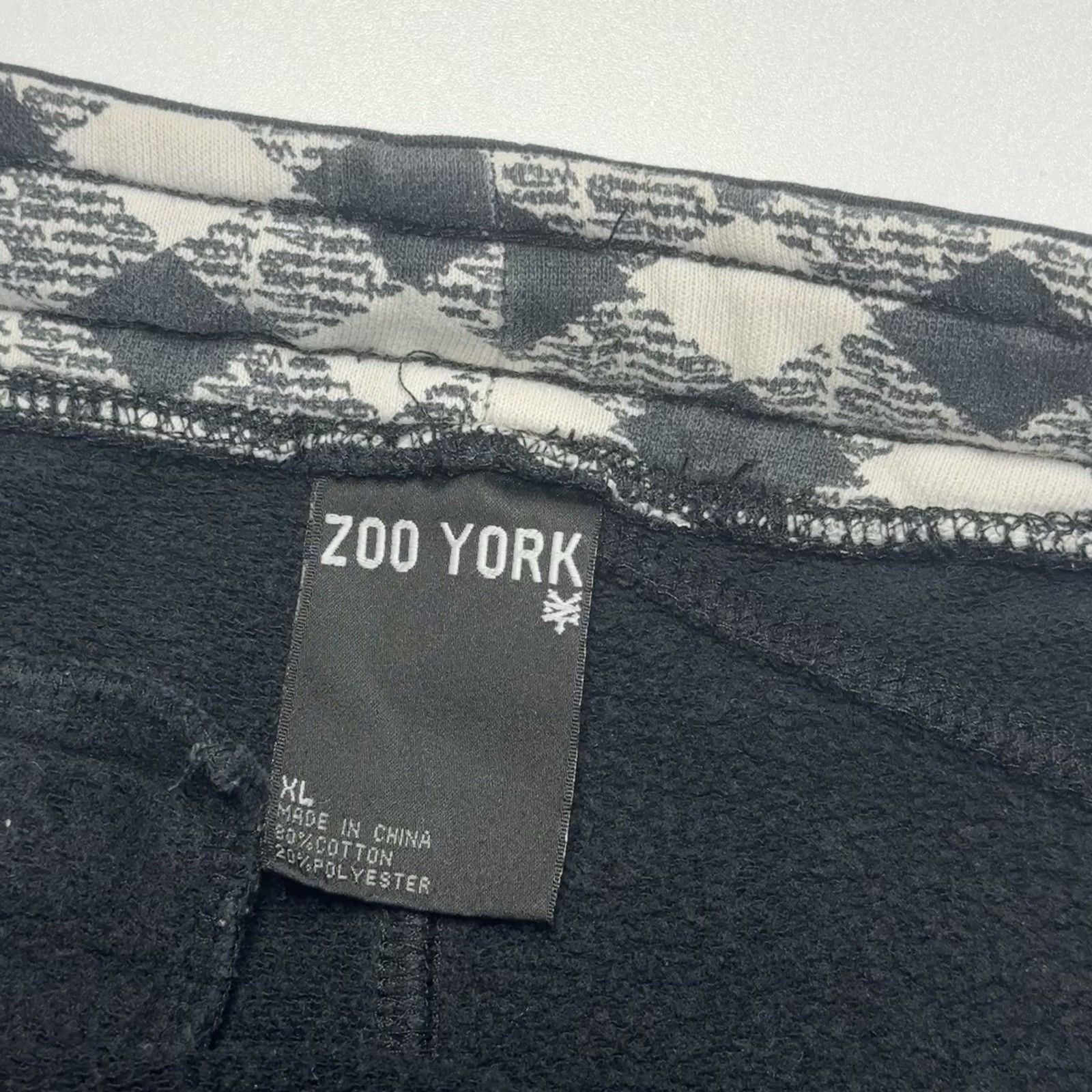 Zoo York Zoo York Sweat Shorts Mens XL Black Y2K Skate Baggy Size US 36 / EU 52 - 6 Thumbnail