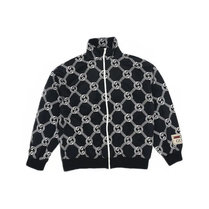 Gucci Gucci Vintage Print Zip Jacket for Women-2507 Size S / US 4 / IT 40 - 8 Thumbnail