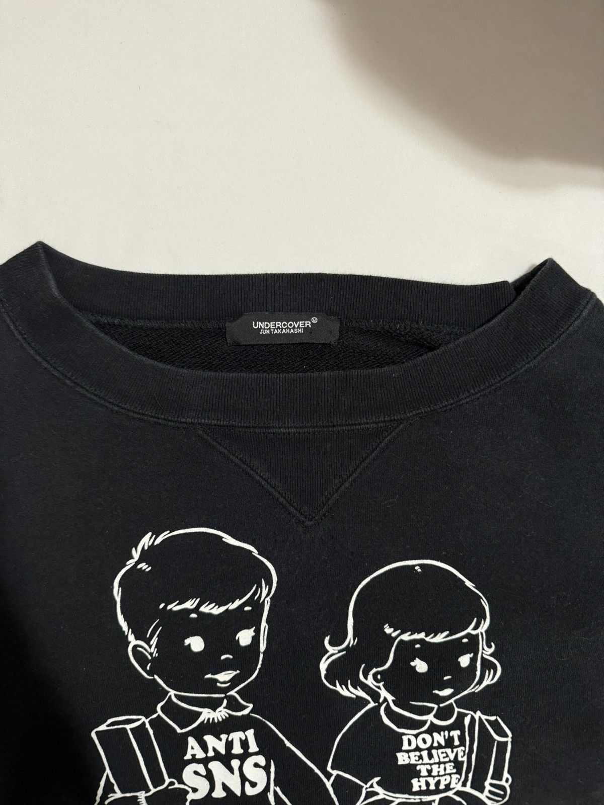 Undercover Undercover Anti-SNS Cropped Sweater Size US M / EU 48-50 / 2 - 3 Thumbnail