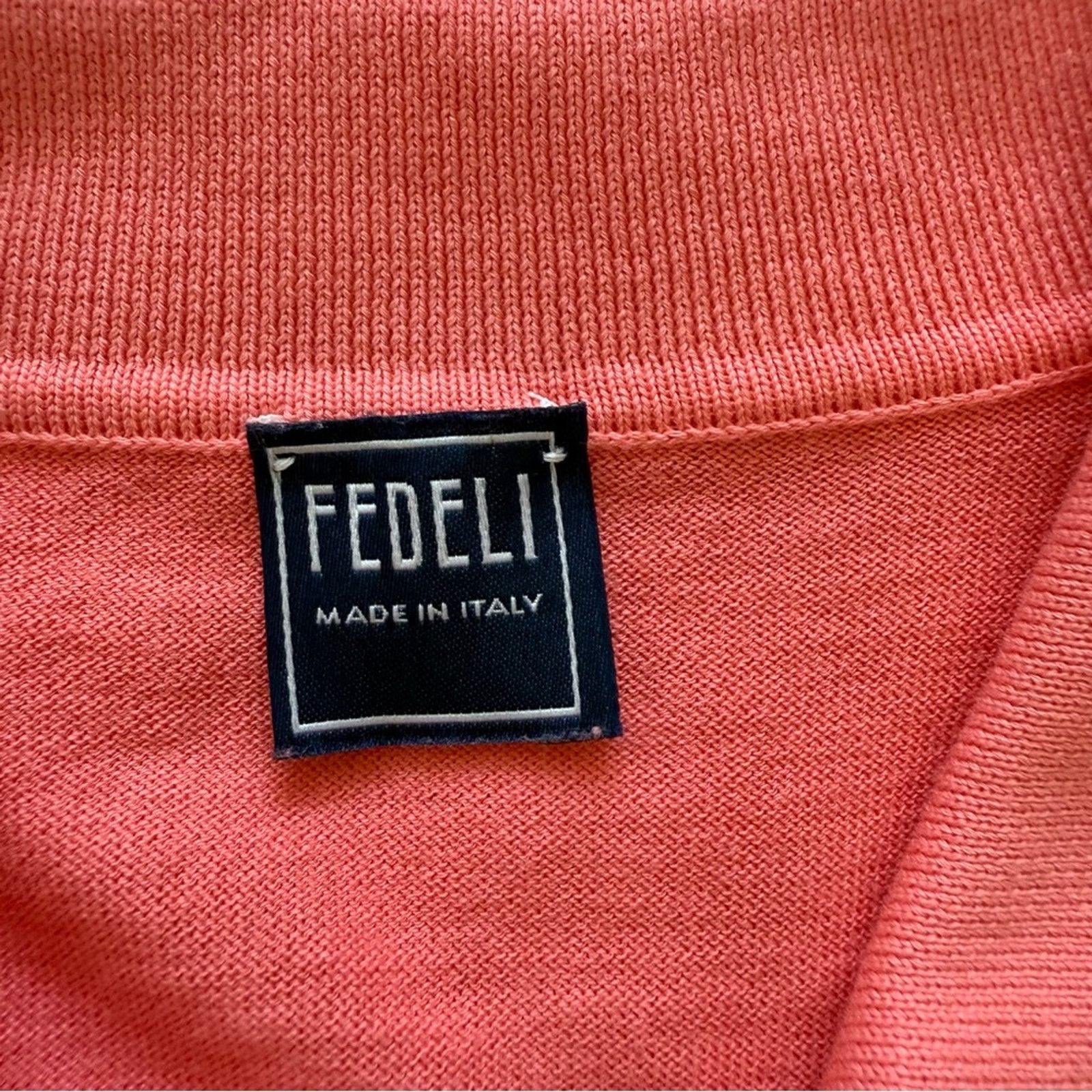 Fedeli FEDELI cotton men polo size 48IT or M Retail 480$ Size US M / EU 48-50 / 2 - 2 Thumbnail