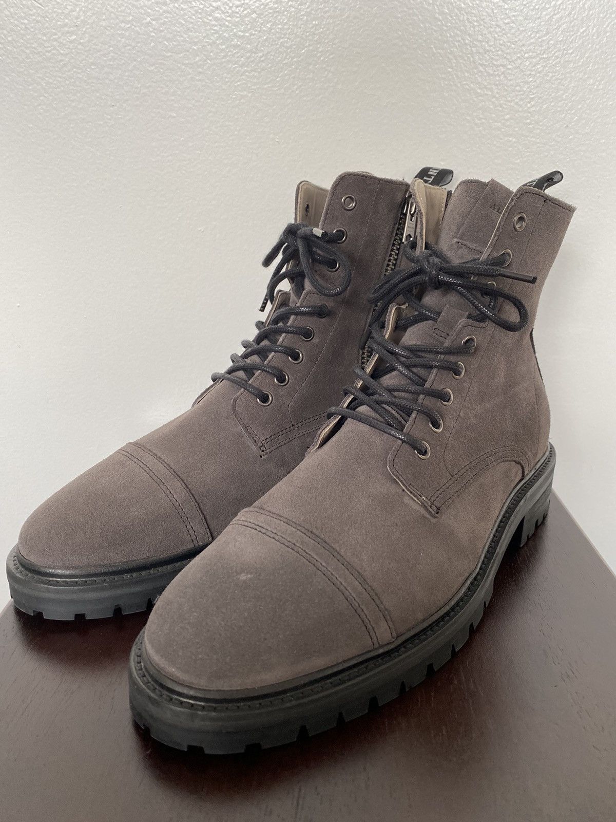 Allsaints Piero Boot - Charcoal Grey Size US 9 / EU 42 - 1 Thumbnail