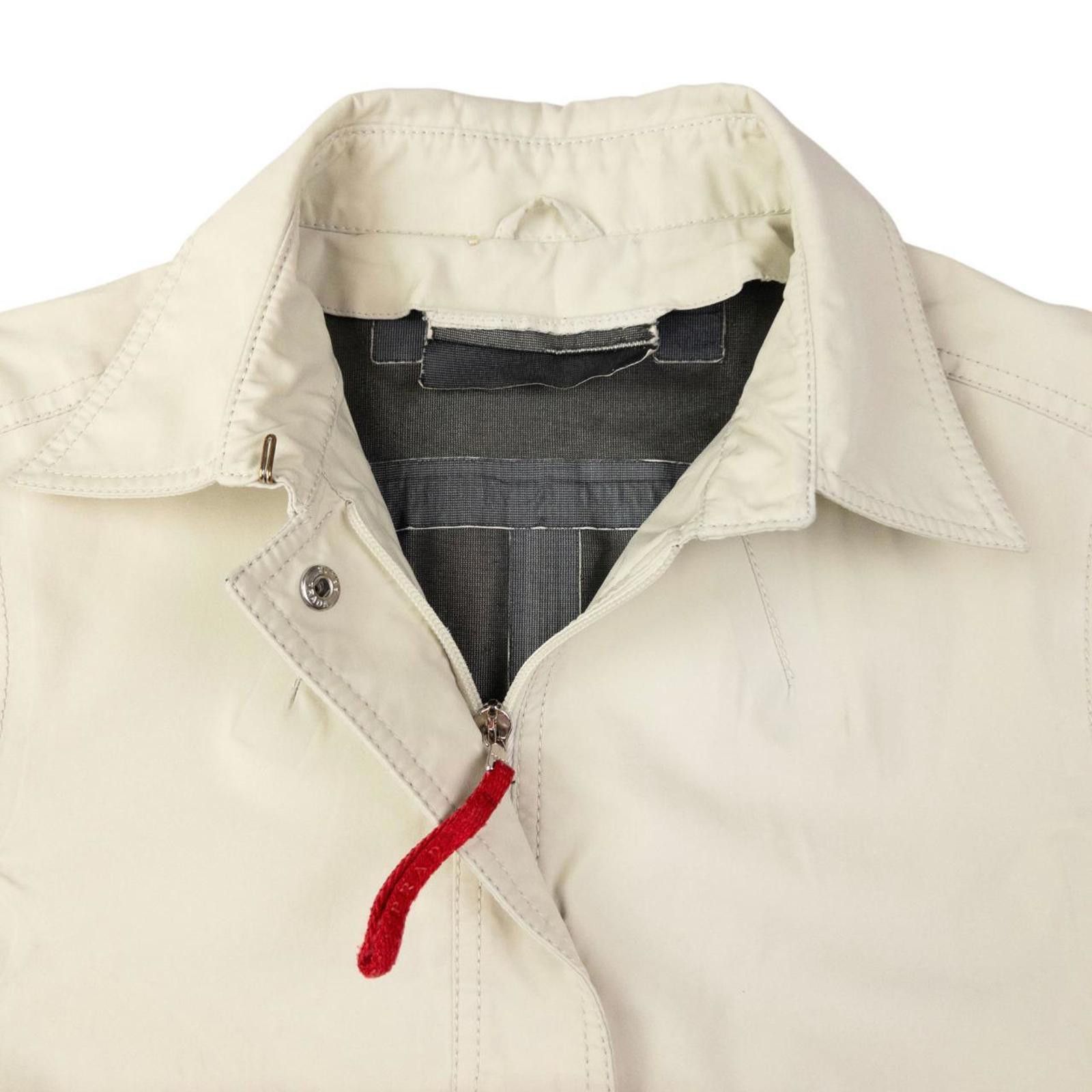Prada Vintage Prada Sport Goretex Raincoat Womens Size M Size XXS / US 00 / IT 34 - 3 Thumbnail