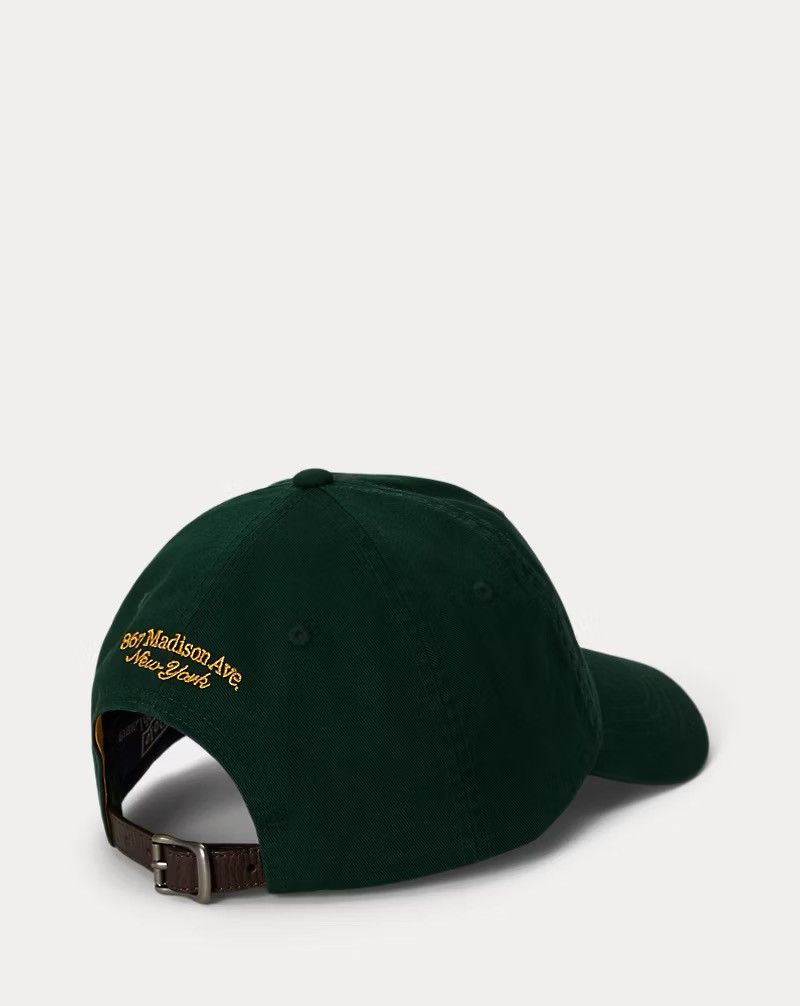 Polo Ralph Lauren Polo Ralph Lauren RL Embroidered Twill Ball Cap Green Size ONE SIZE - 2 Thumbnail