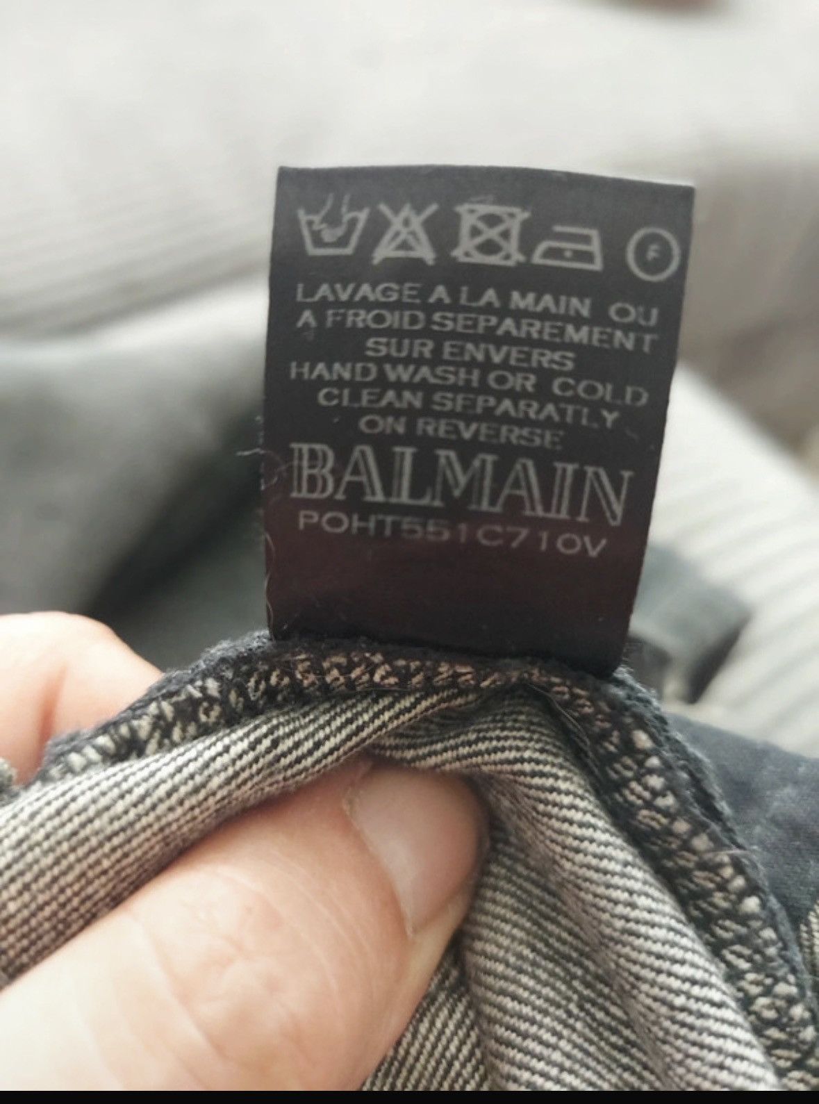 Balmain Balmain biker jeans Size US 33 - 6 Thumbnail