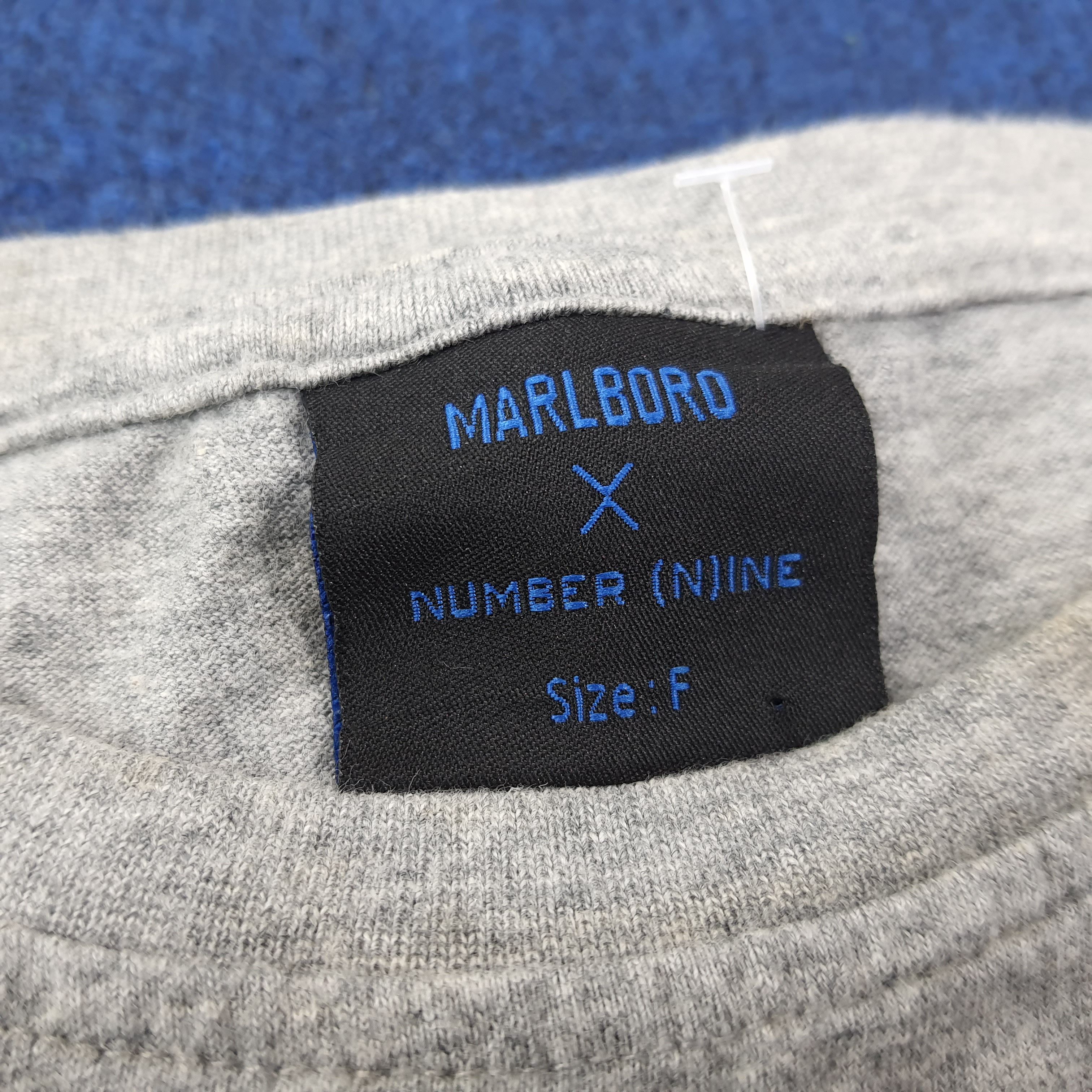 Number (N)ine Vintage Marlboro x Number Nine Japanese Brand Tshirt C239N28 Size US M / EU 48-50 / 2 - 5 Thumbnail