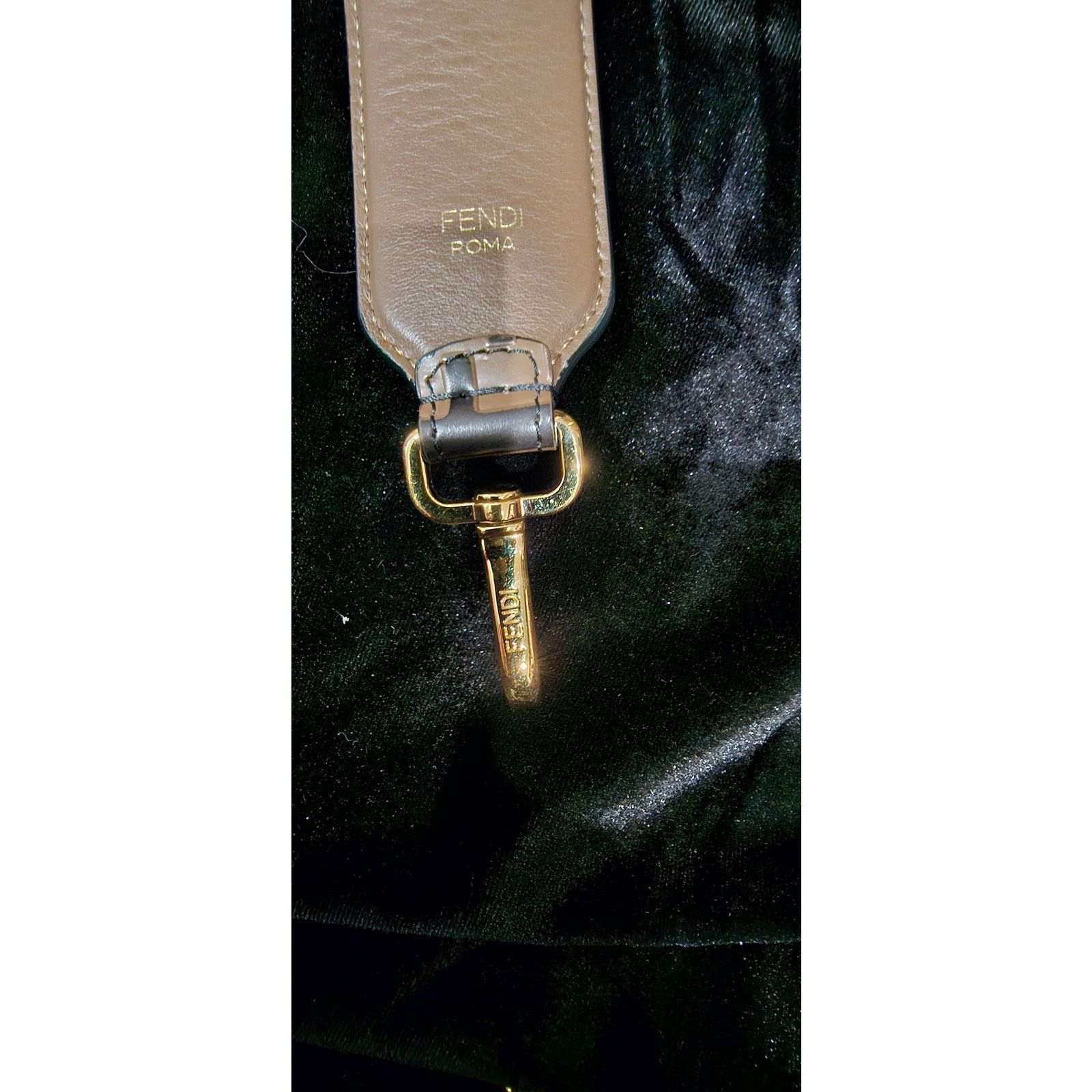 Fendi Fendi Mini Strap You Leather Shoulder Strap Size ONE SIZE - 3 Thumbnail