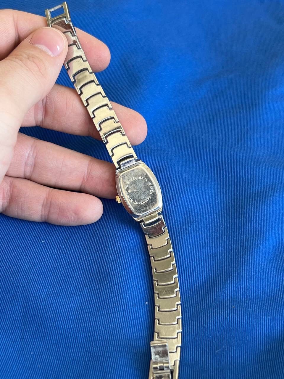 Japanese Brand × Vintage Vintage Gold/Chrome Japanese style futuristic Watch Japan Size ONE SIZE - 3 Thumbnail