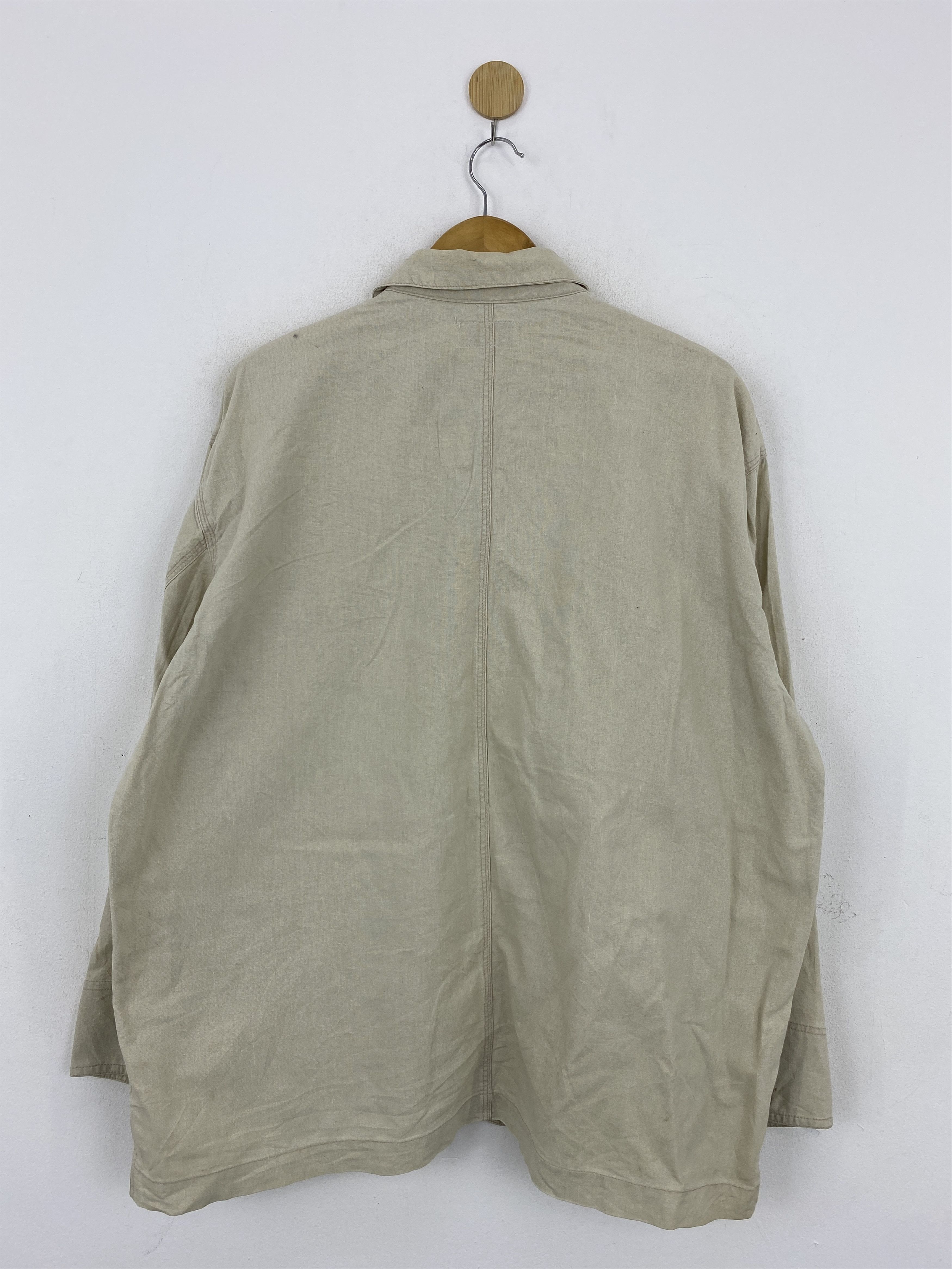 Japanese Brand Vintage Burgh Scott Button Ups Denim Jacket Size US M / EU 48-50 / 2 - 3 Thumbnail