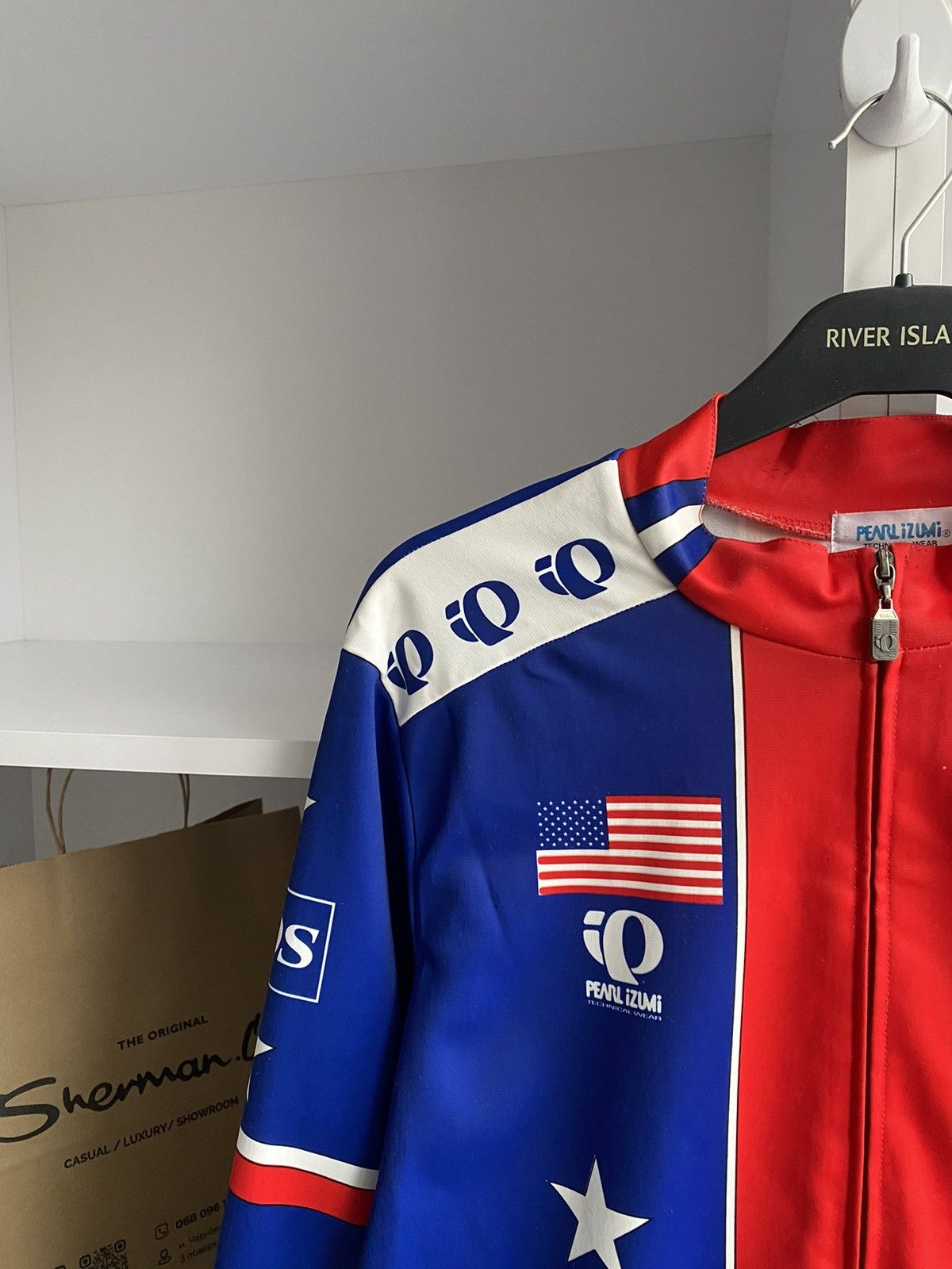 PEARL iZUMi × Vintage Vintage PEARL IZUMI x COCA COLA x USA Cycling Jersey Size US L / EU 52-54 / 3 - 6 Thumbnail