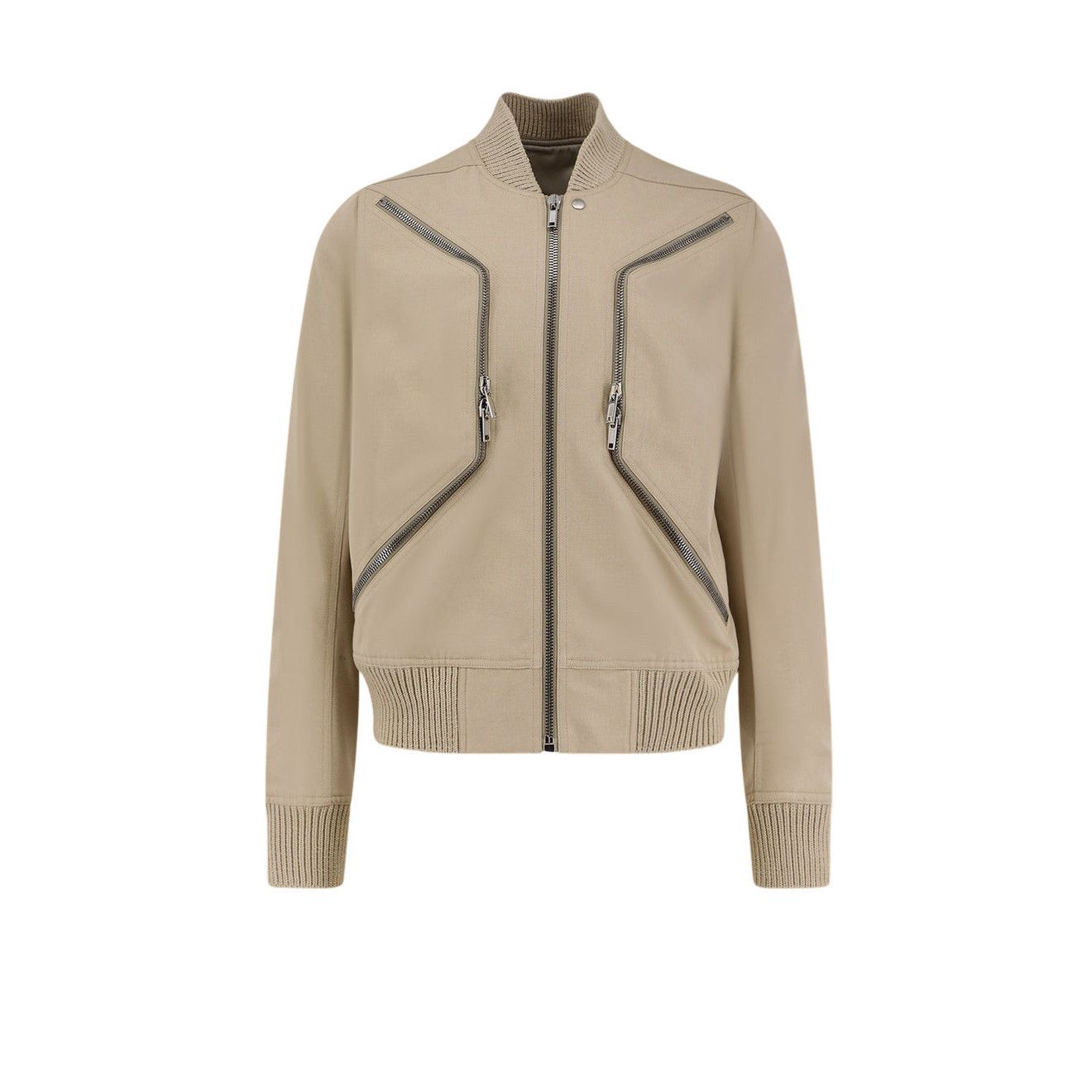 Rick Owens RICK OWENS Temple Heizer Flight Beige Jacket New & Authentic Size US M / EU 48-50 / 2 - 1 Thumbnail